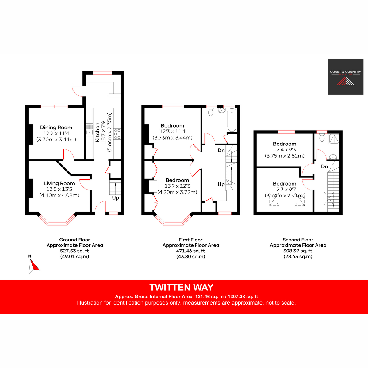 14, Twitten Way, Worthing floorplan
