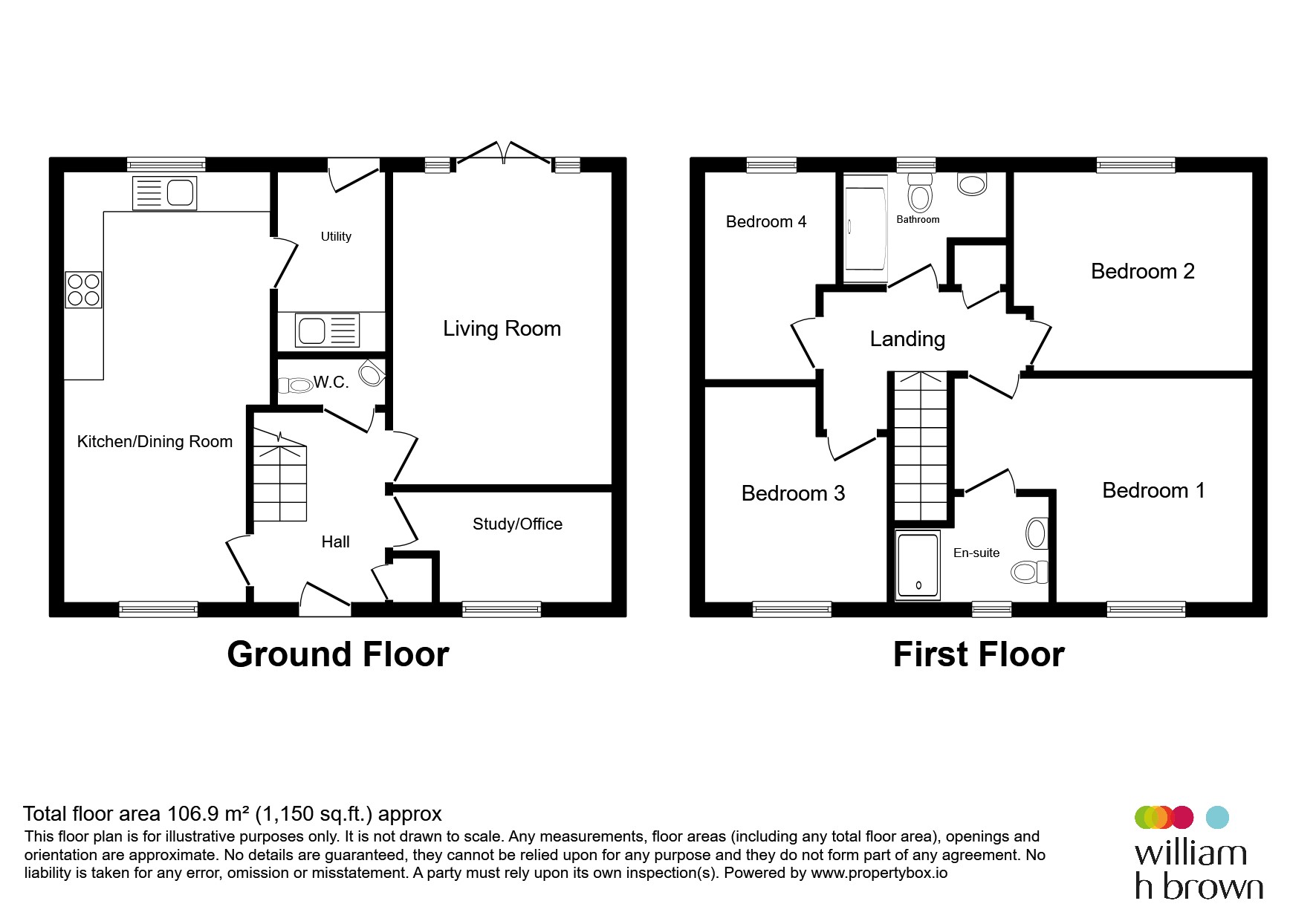 61, Heather Drive, Pontefract floorplan