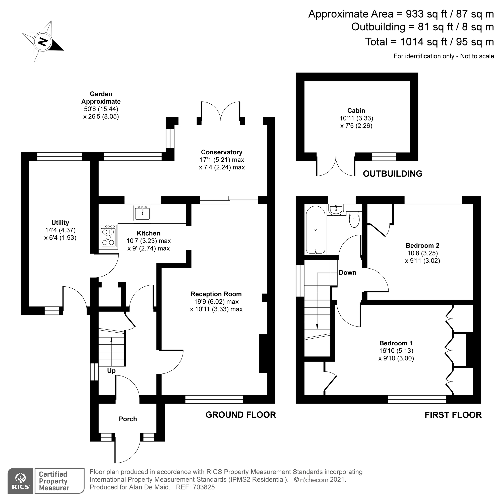 Slades Drive, Chislehurst BR7, 2 bedroom end terrace house for sale
