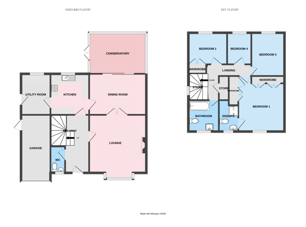 4, Wrekin Drive, Telford floorplan