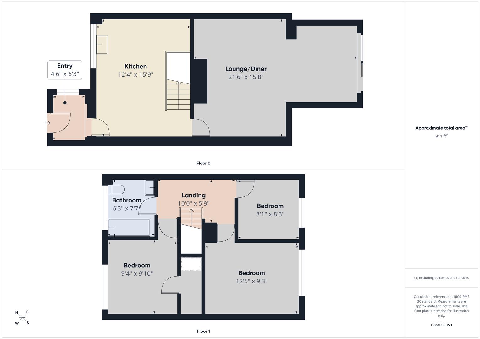 23, Dengayne, Basildon floorplan