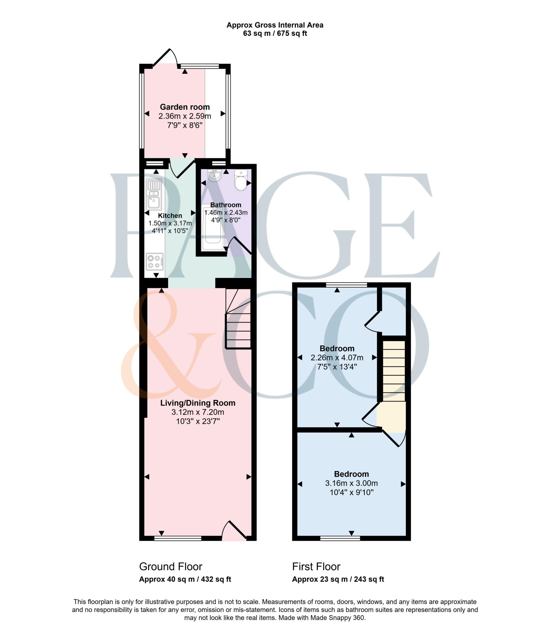 71, Shalmsford Street, Canterbury floorplan