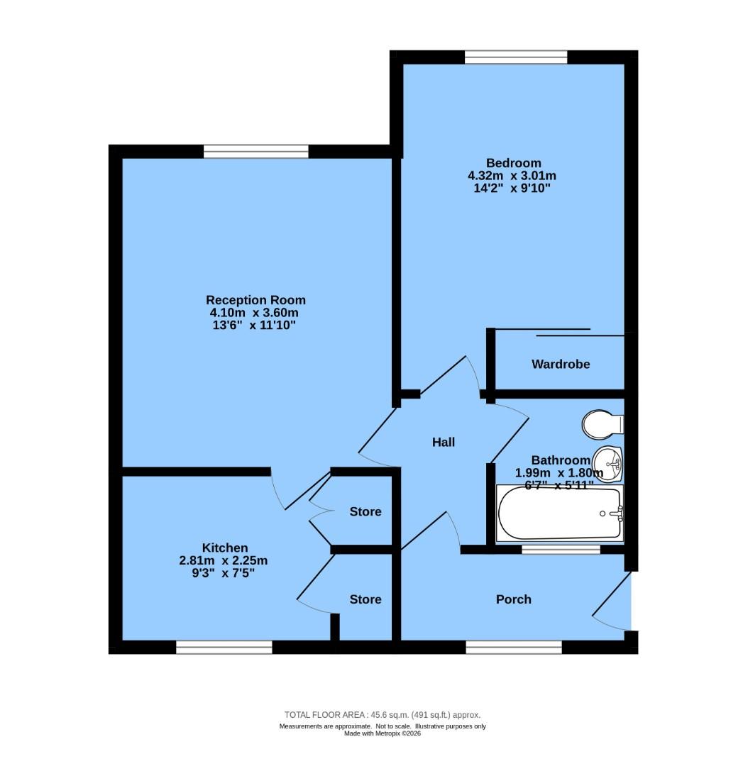18, Heath Court, St. Augustines Crescent, Chesterfield floorplan