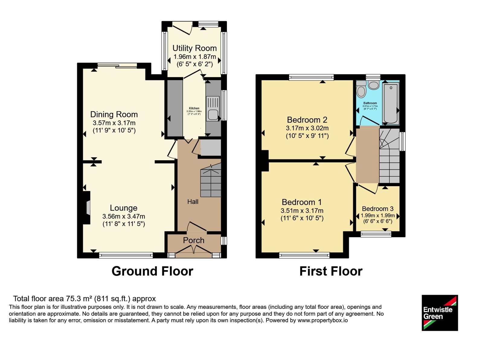 13, Neville Avenue, Cheshire floorplan