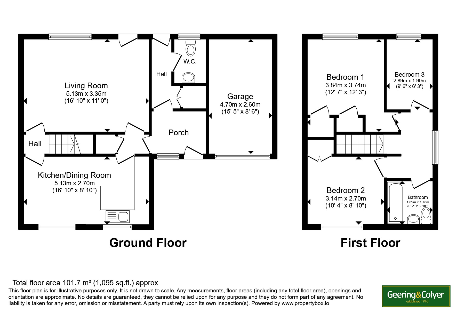 Robin Hood Lane, Lydd, Romney Marsh, Kent, TN29 floorplan