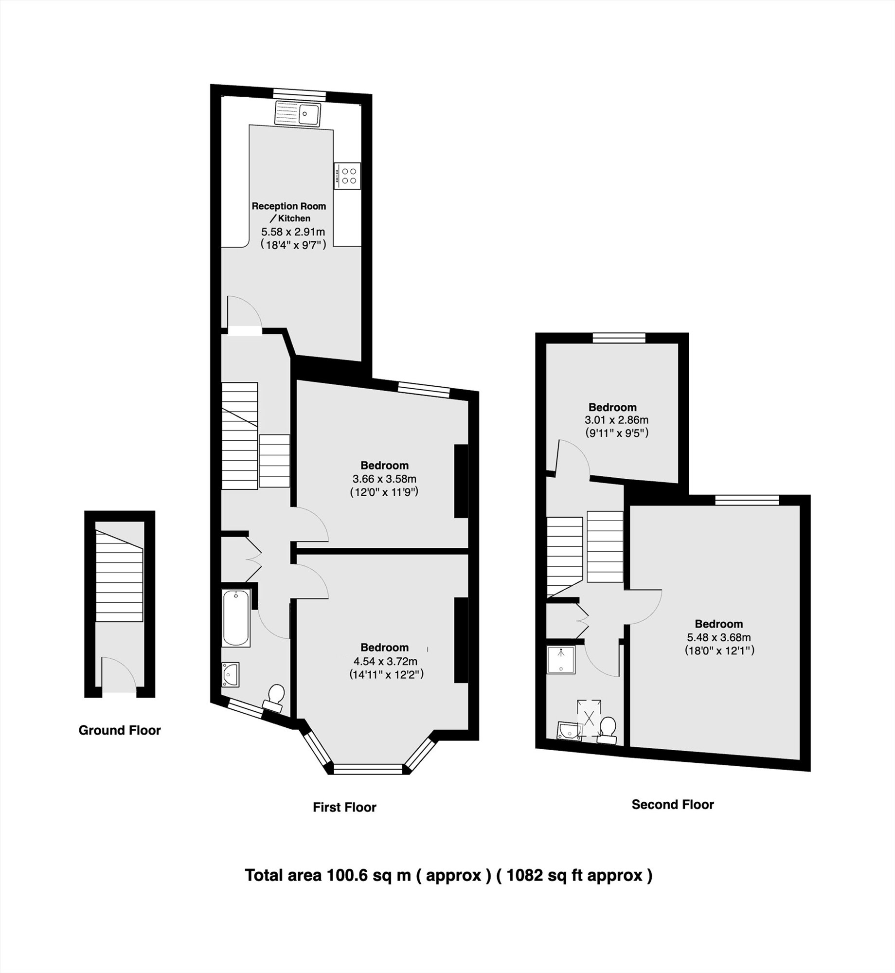 FFF, 34, Wolseley Gardens, London floorplan