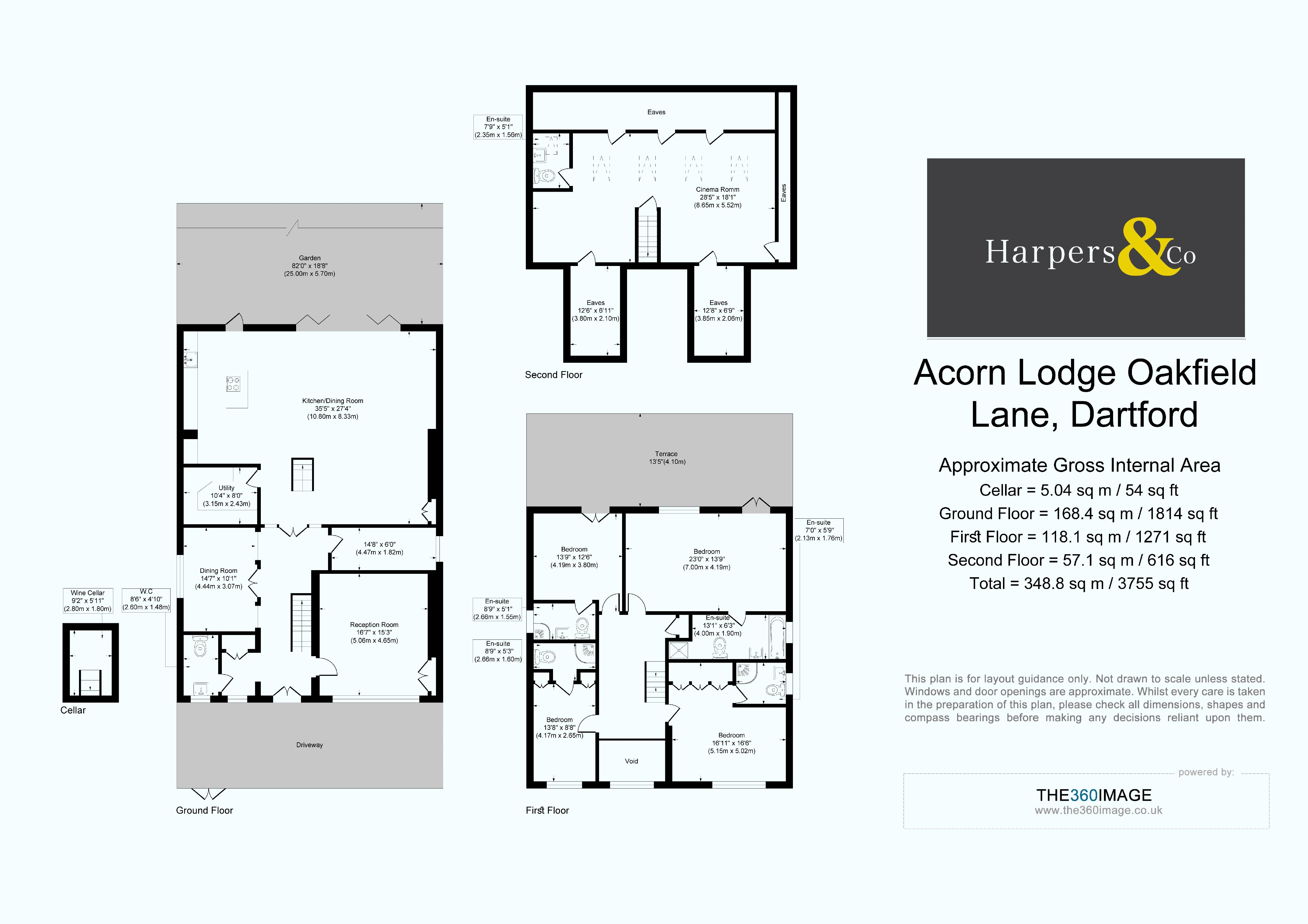 Acorn Lodge, Oakfield Lane, Dartford floorplan
