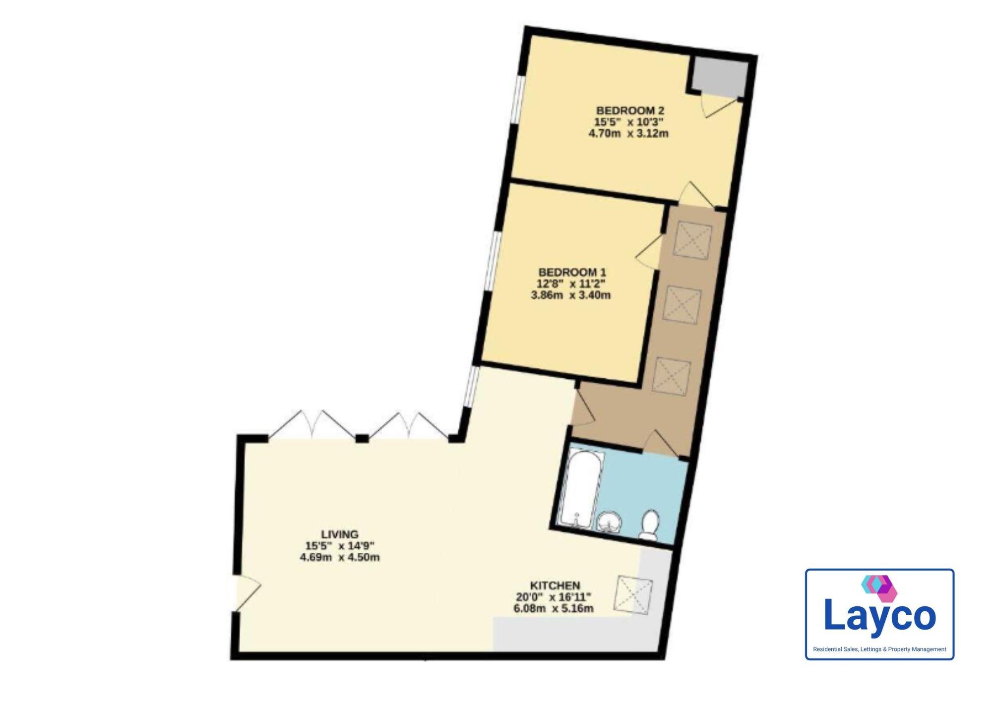 5, The Rye, Eaton Bray floorplan