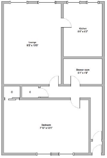 1 Bedrooms Flat to rent in St Vincent Street, Glasgow G3