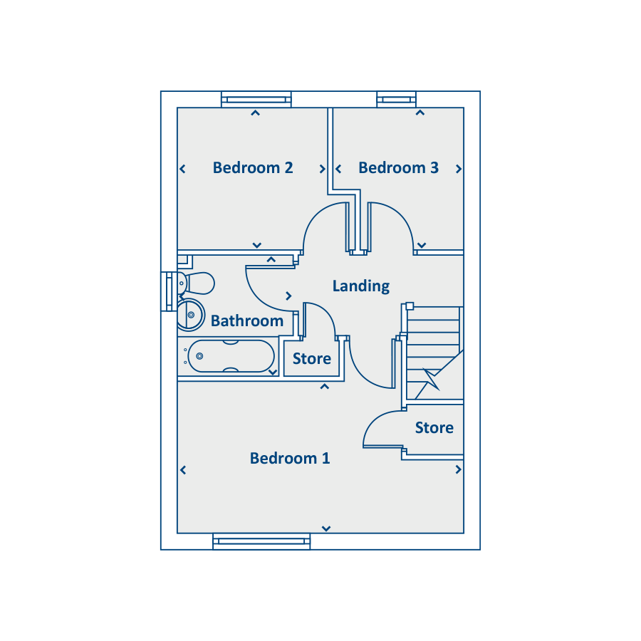 Foxton Drive, Glenrothes floorplan