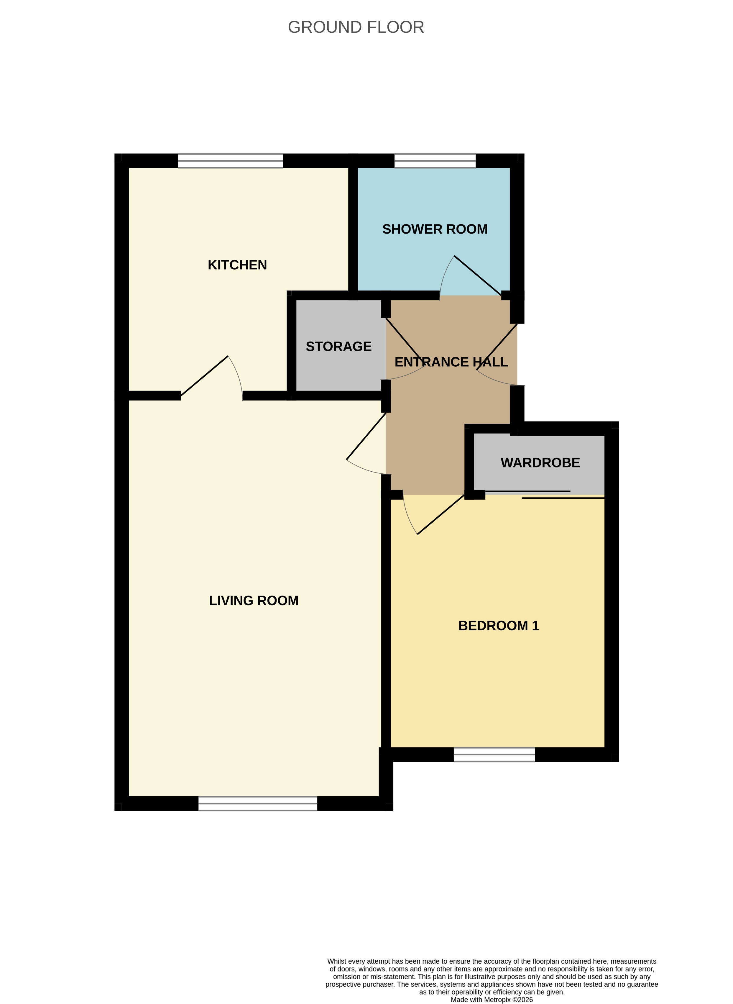 18c, Melbourne Road, Saltcoats floorplan