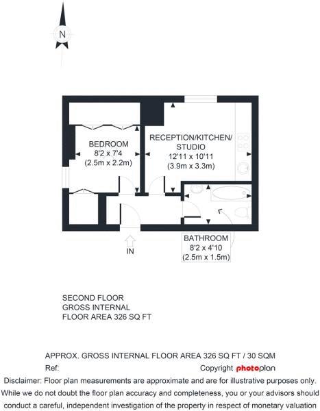 1 Bedrooms Flat to rent in Canfield Gardens, South Hampstead NW6