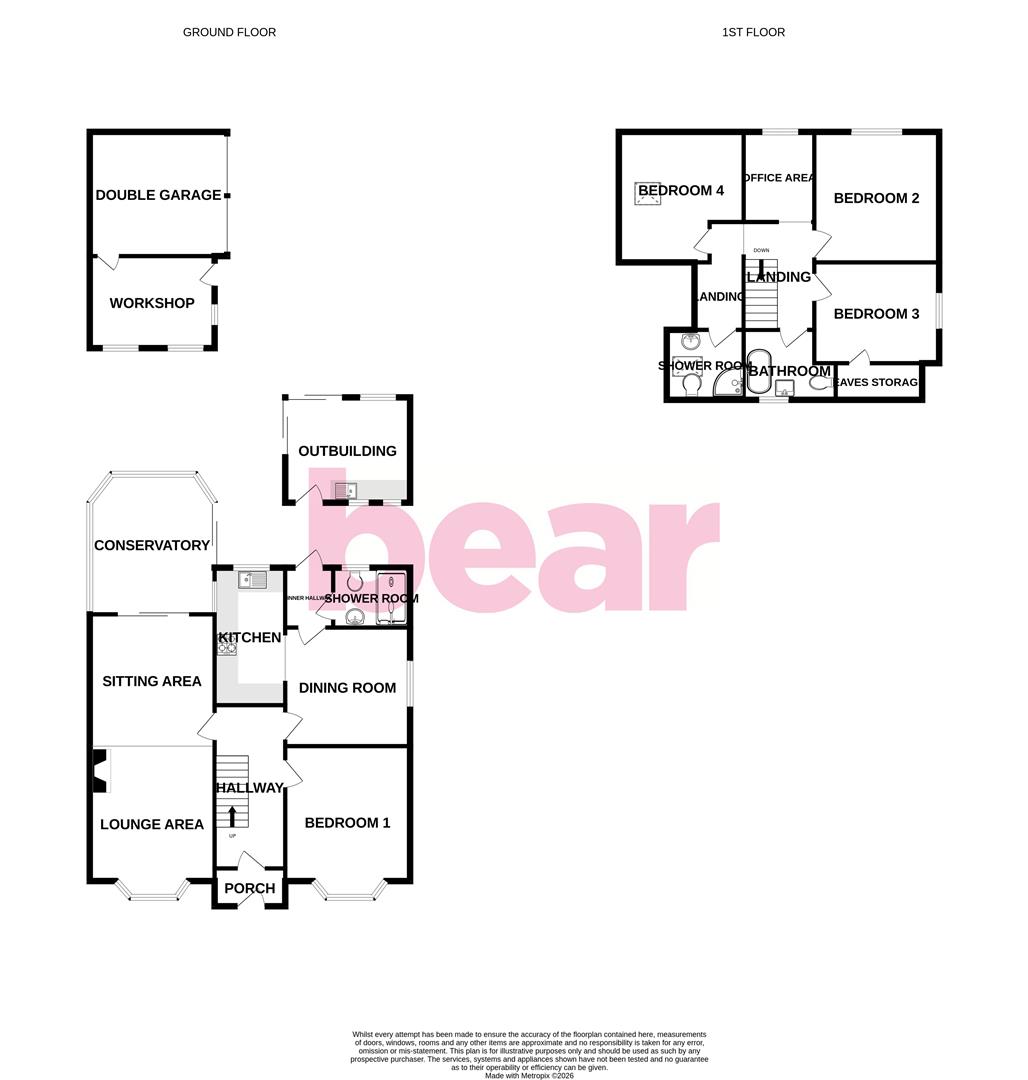177, Rayleigh Road, Benfleet floorplan