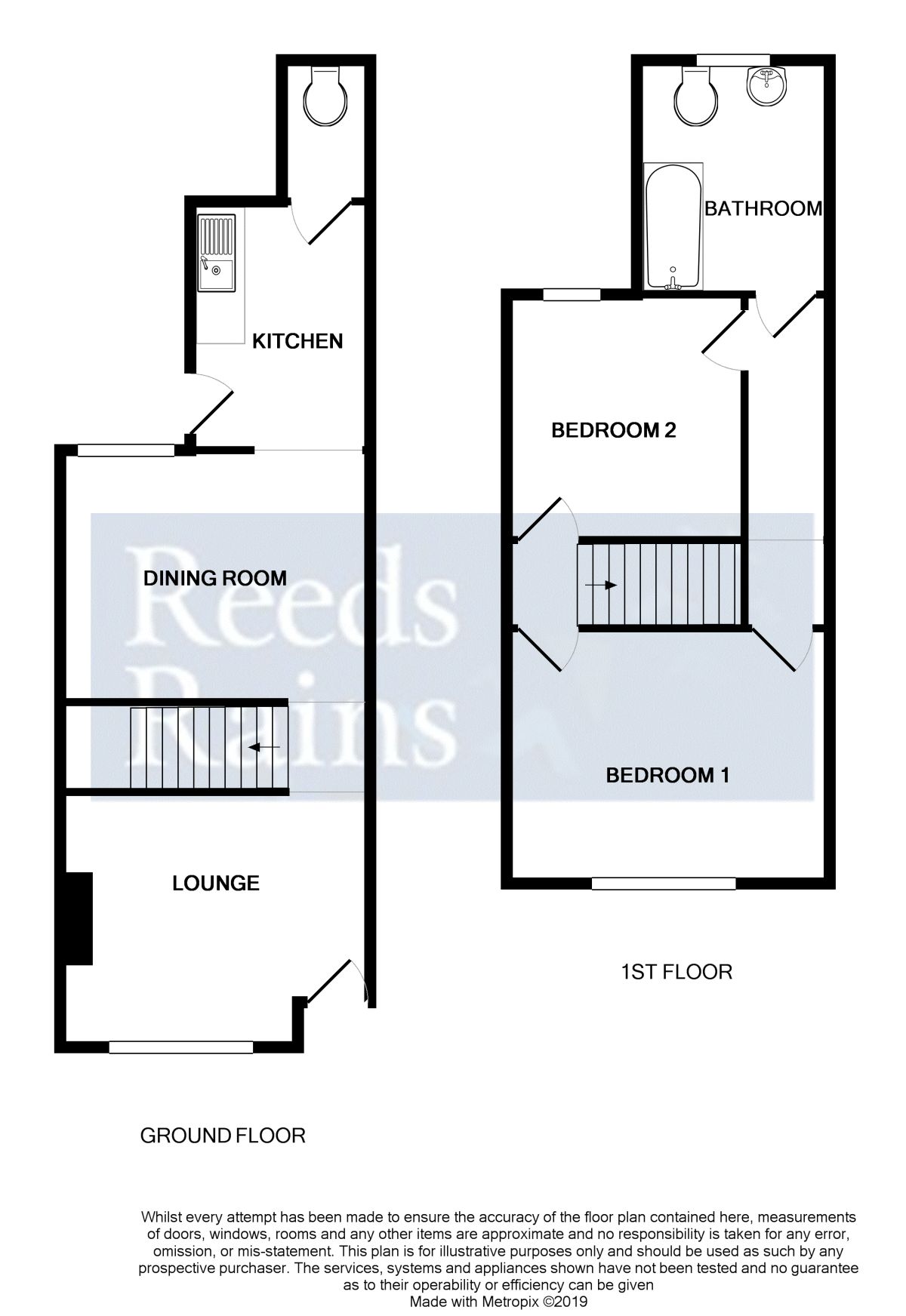 2 Bedrooms Terraced house for sale in Dale Street, Chatham ME4