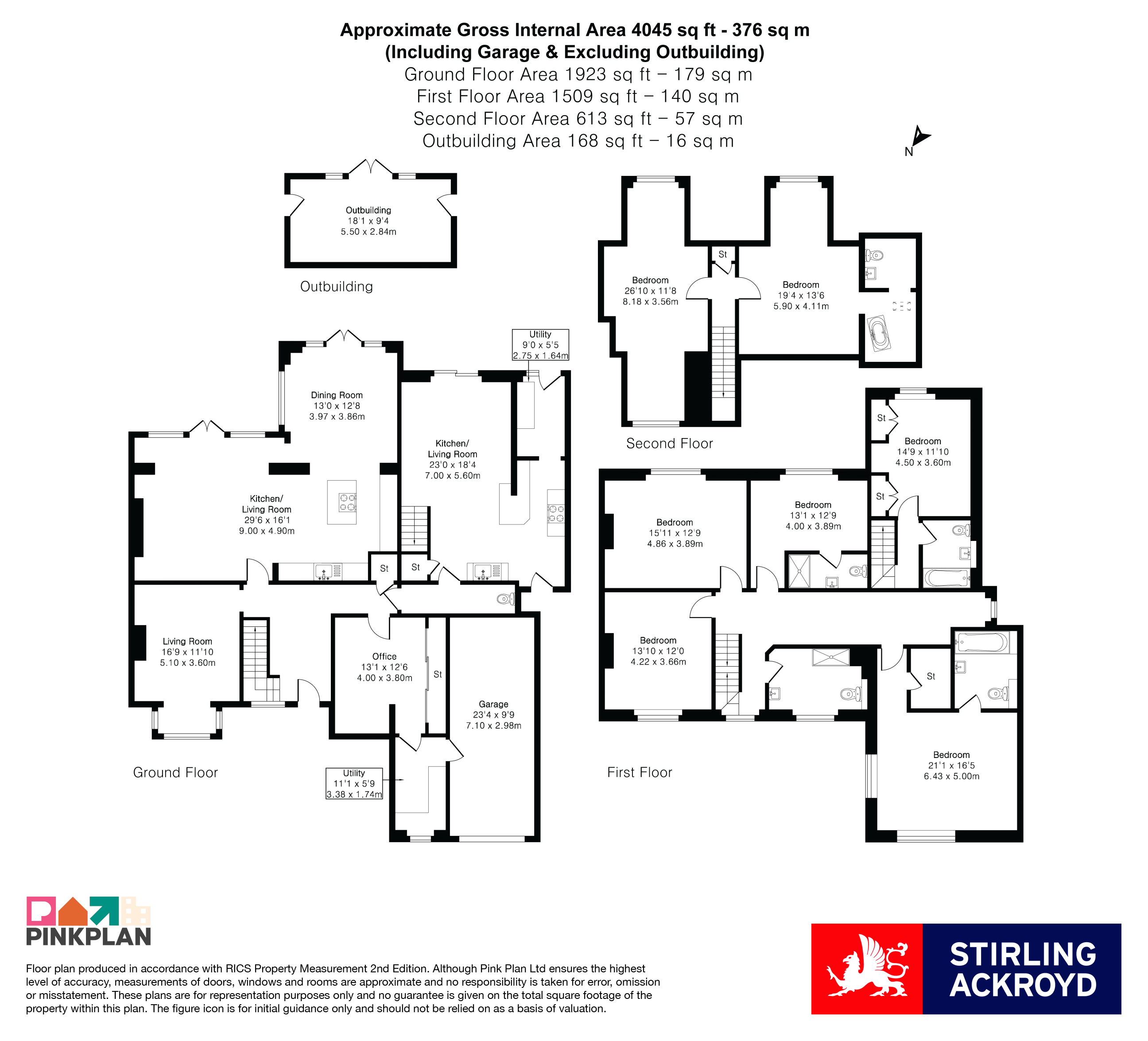 68, Fordbridge Road, Ashford floorplan