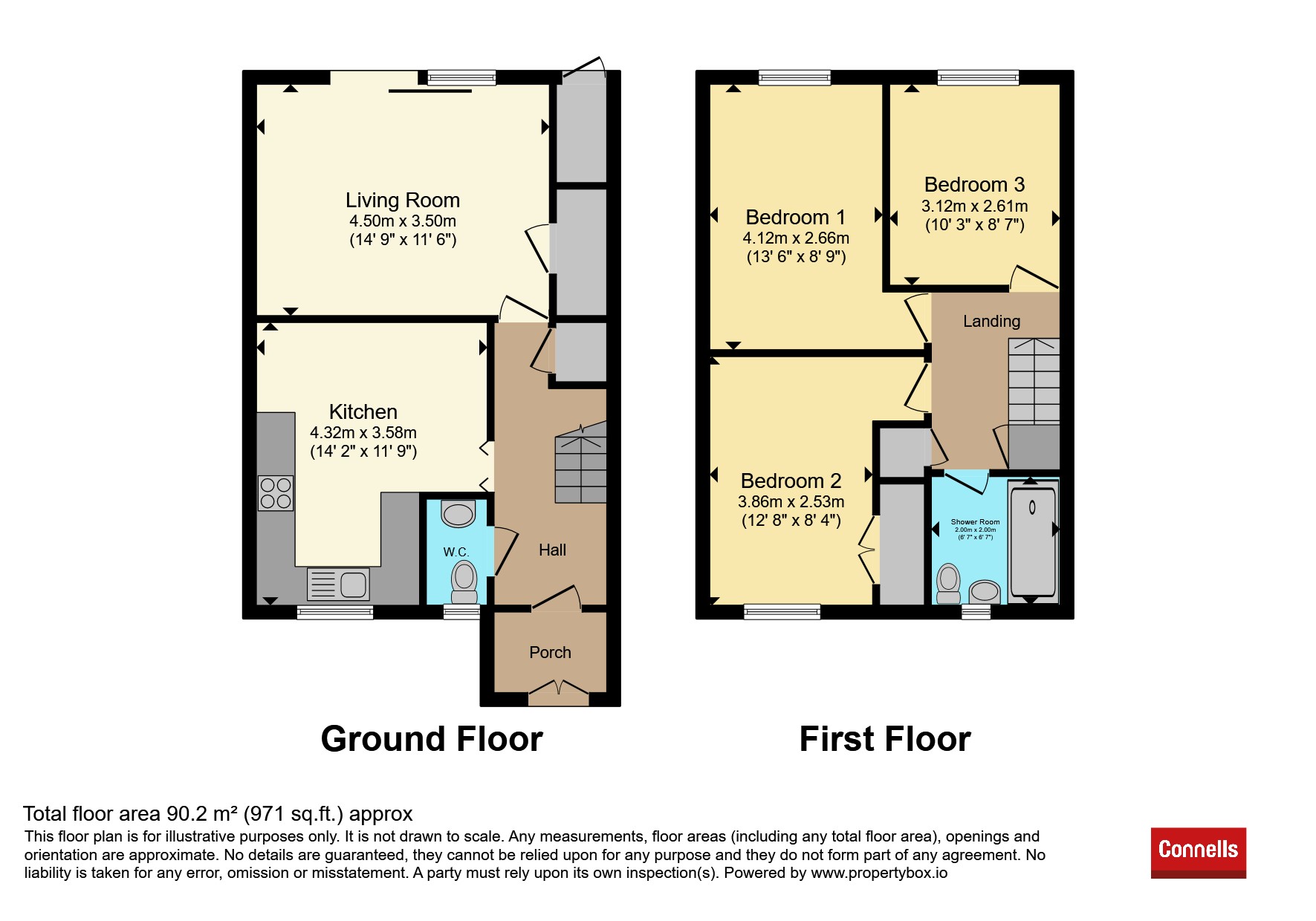 Rawlinson Road, Leamington Spa floorplan