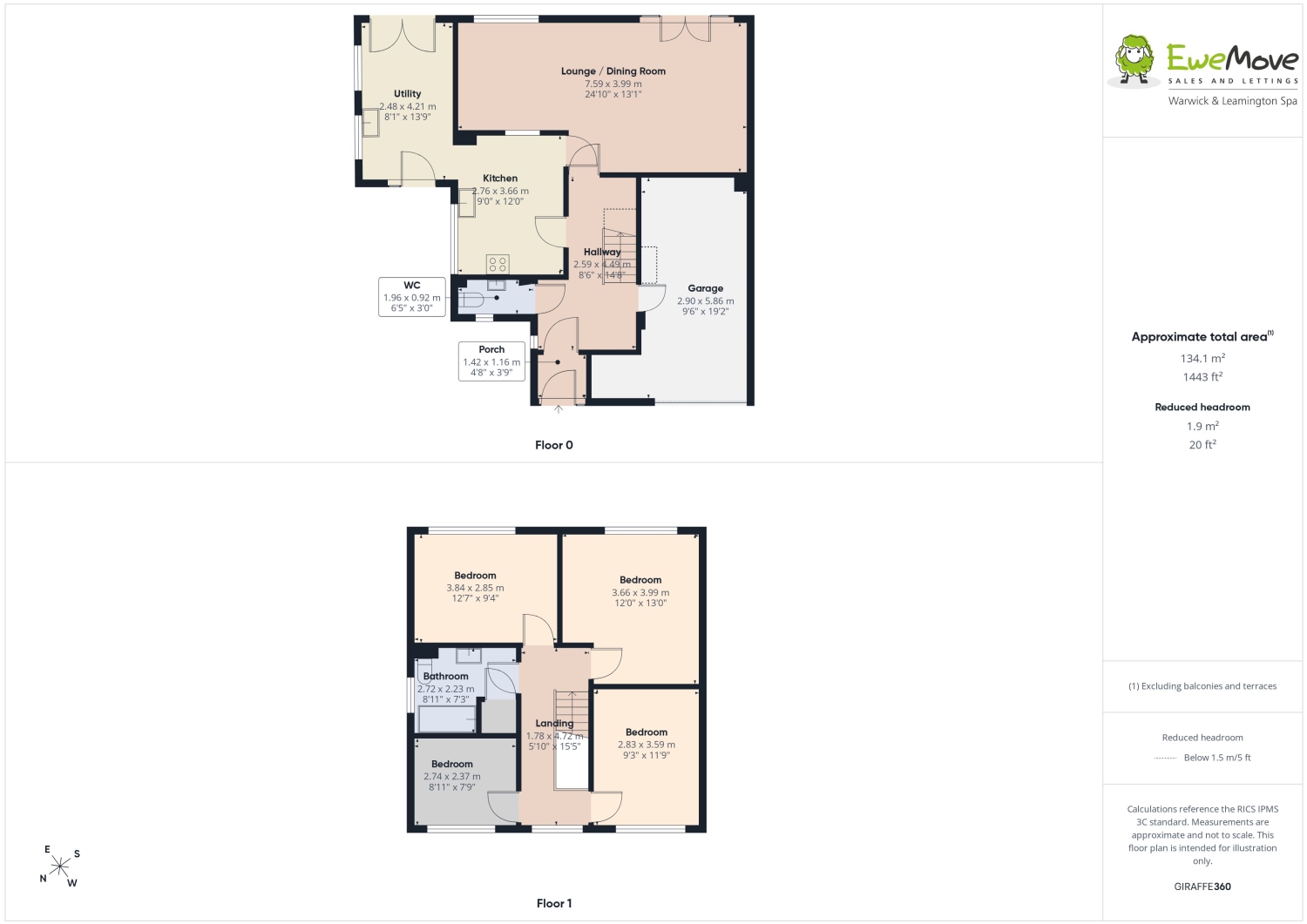 2, High Street, Southam floorplan