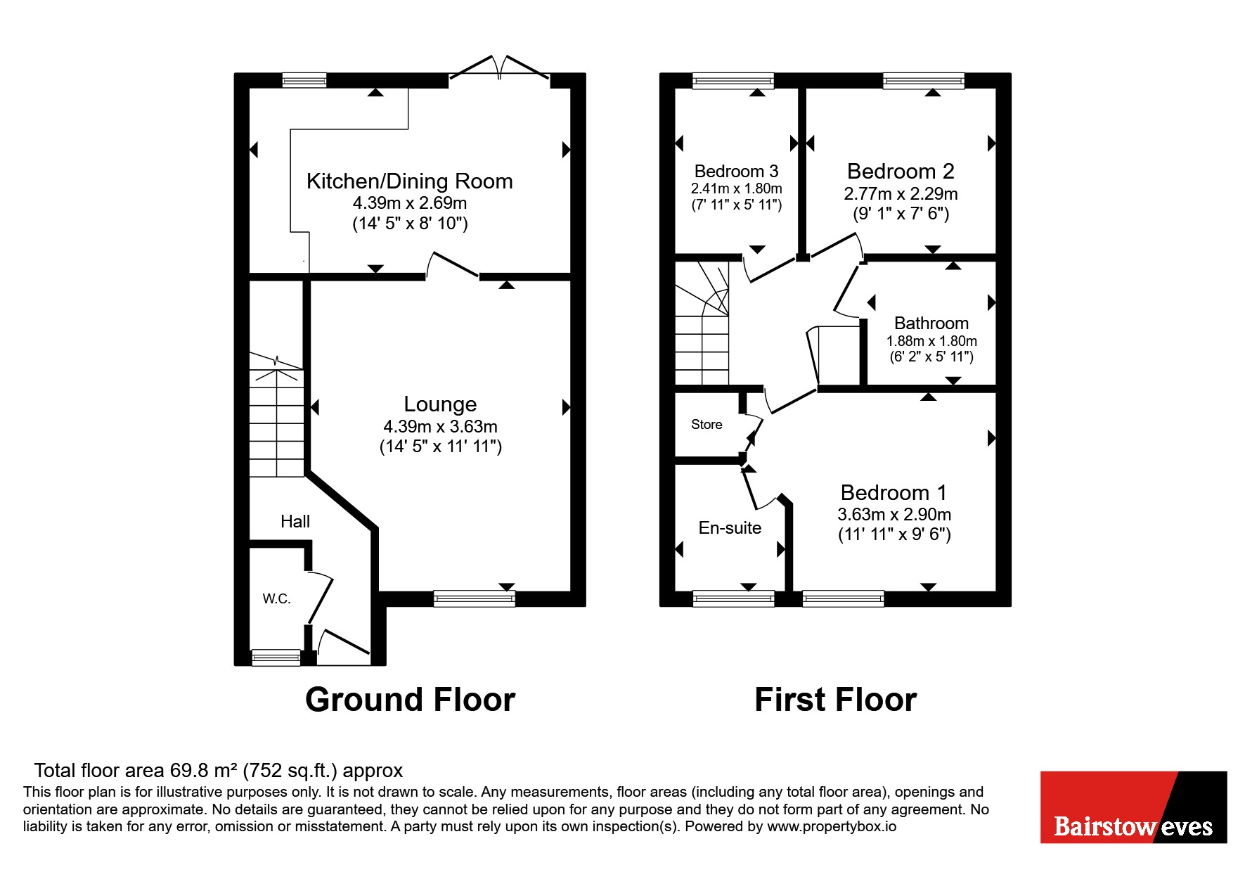 21, Flockton Gardens, Coventry floorplan
