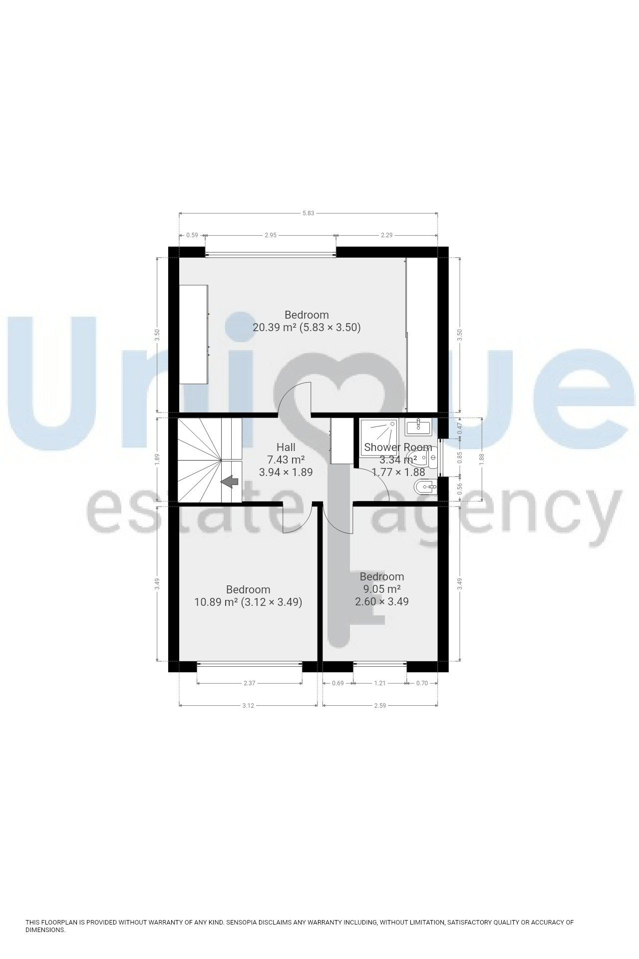444, Ashfield Road, Thornton-Cleveleys floorplan