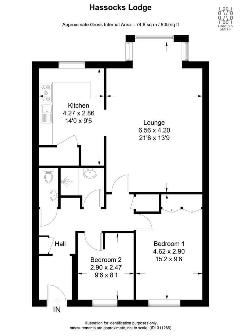 7 Hassocks Lodge, Keymer Road, Hassocks floorplan