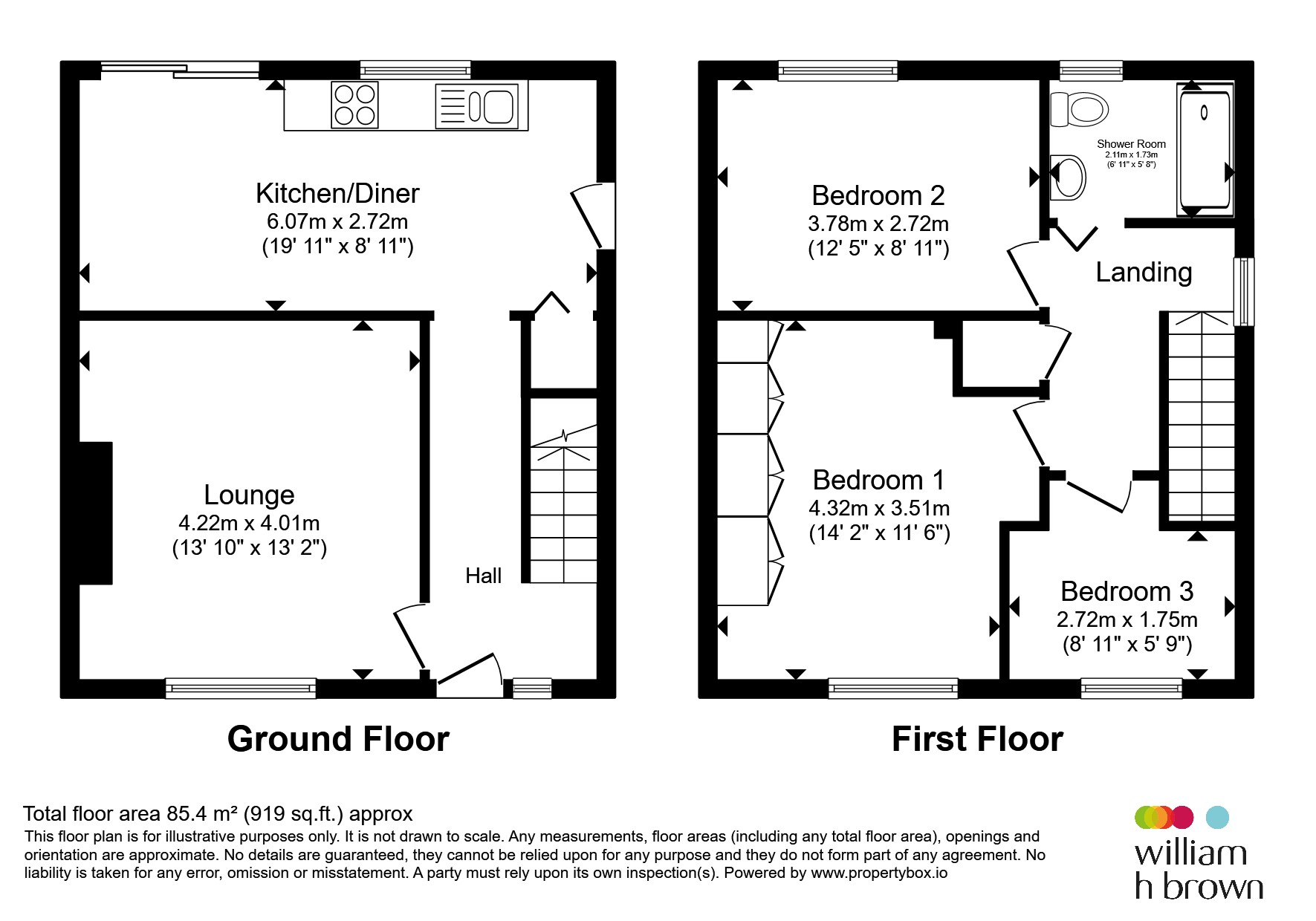 25, Springfield Road, Wisbech floorplan