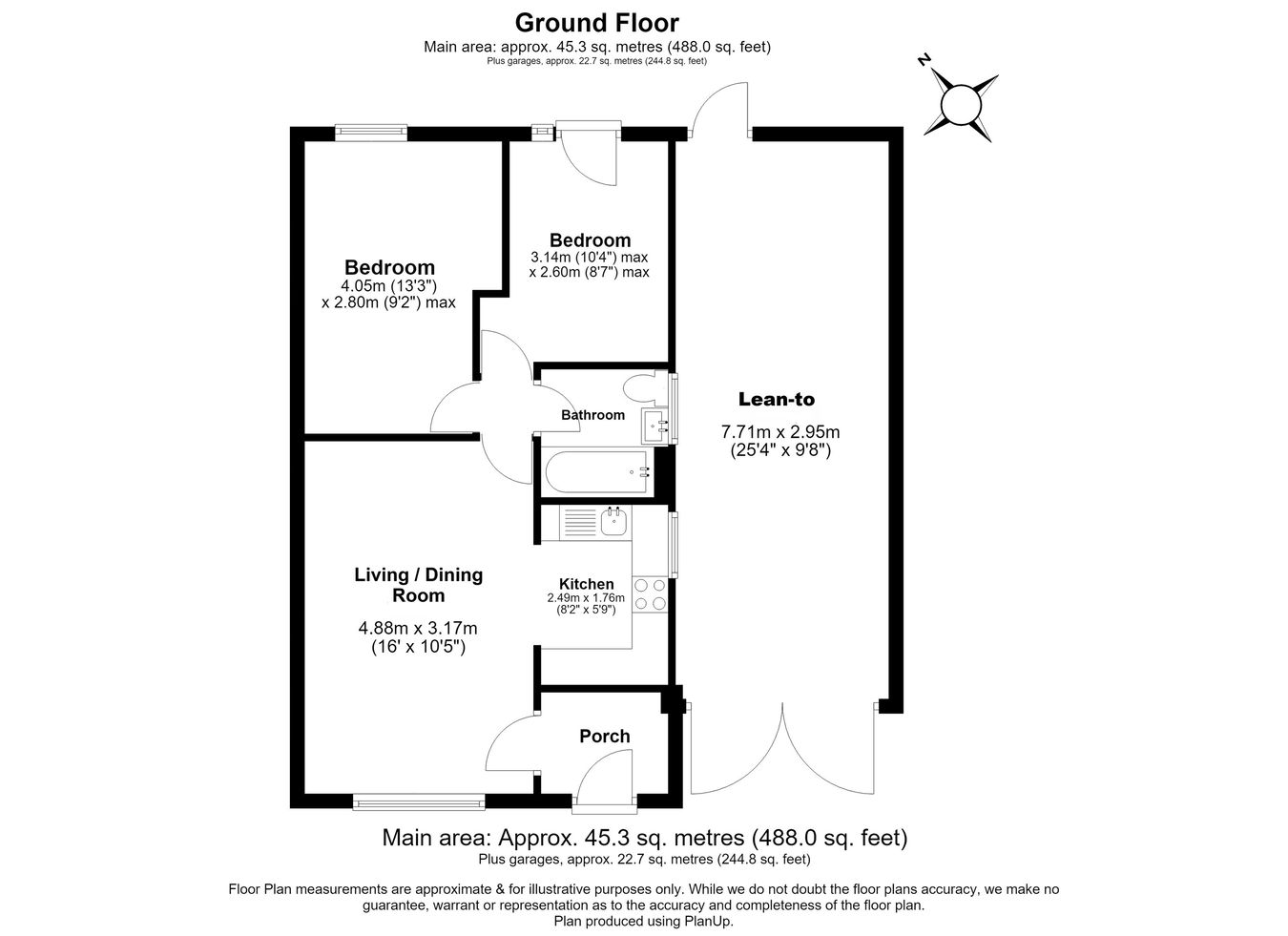 137, Coleridge Close, Hitchin floorplan