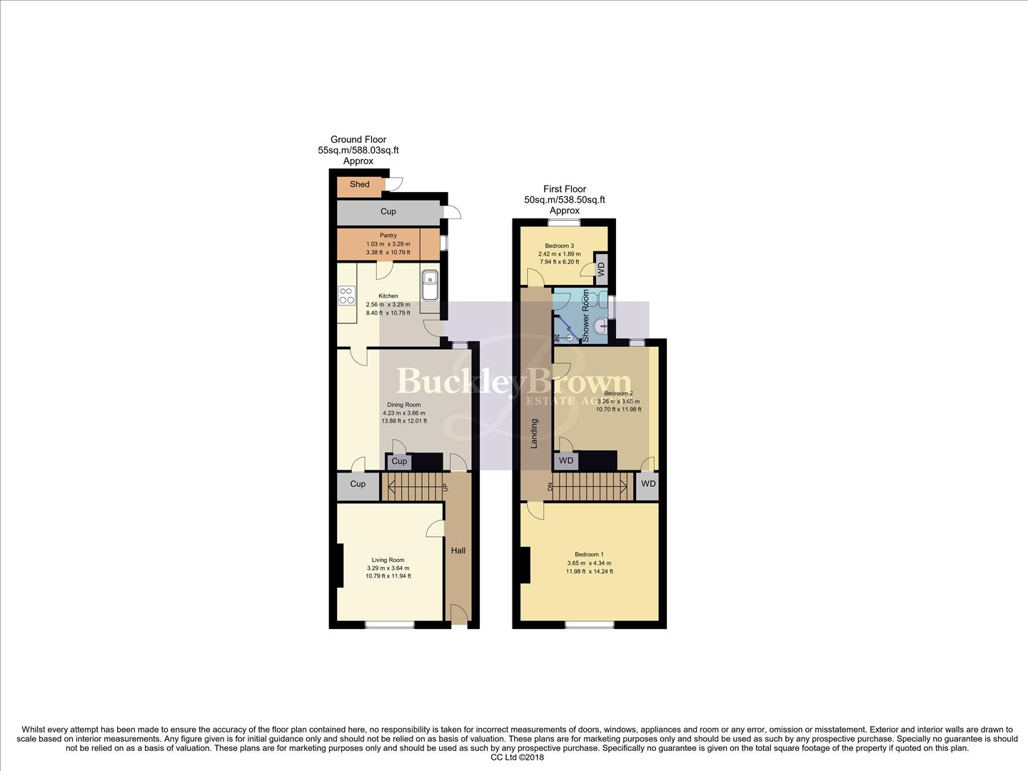 10, King Street, Worksop floorplan