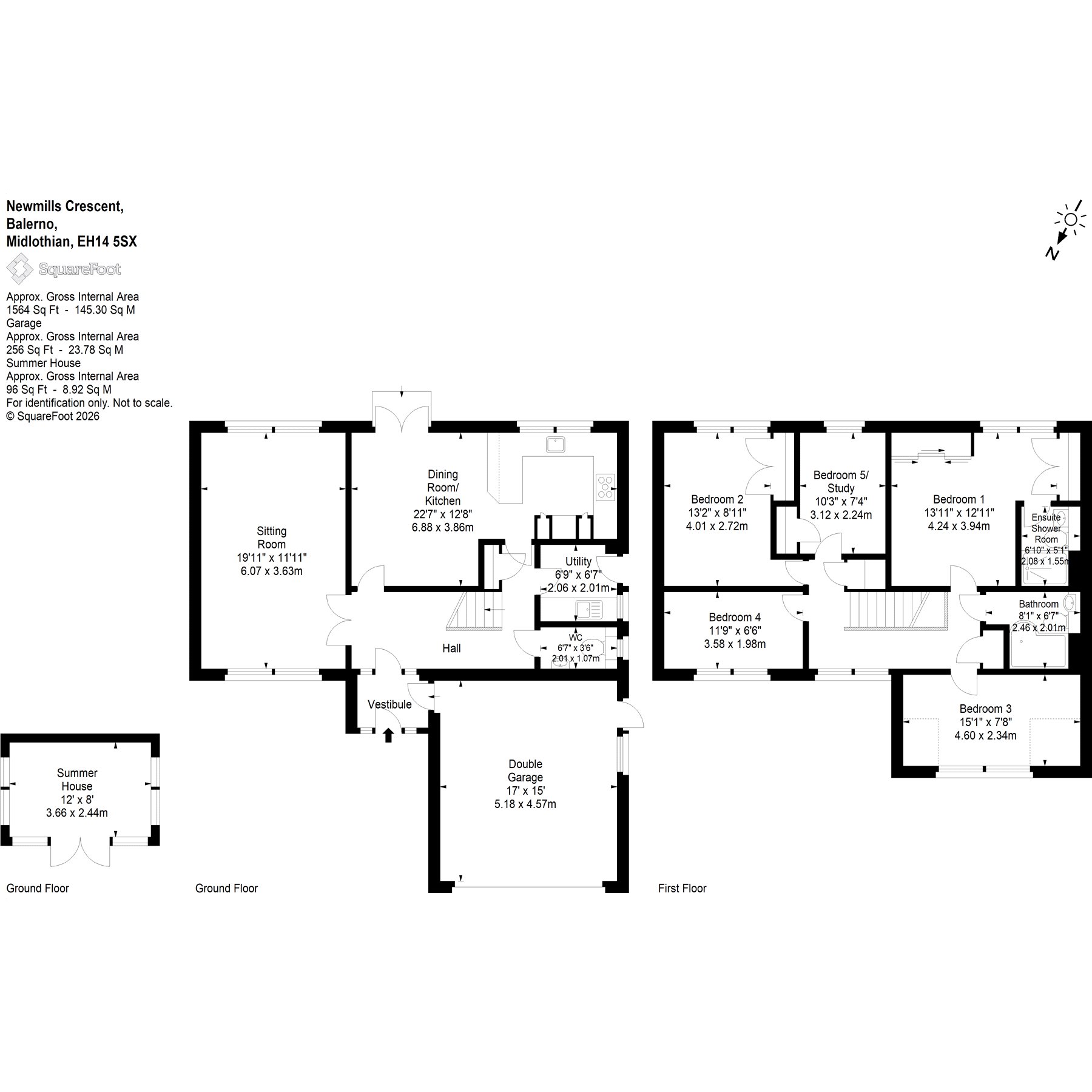 36 Newmills Crescent, Balerno floorplan