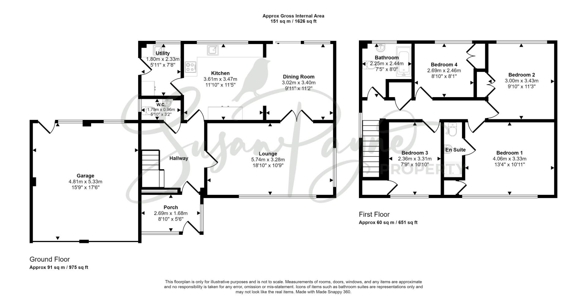 7, Park View, Wootton Bridge floorplan