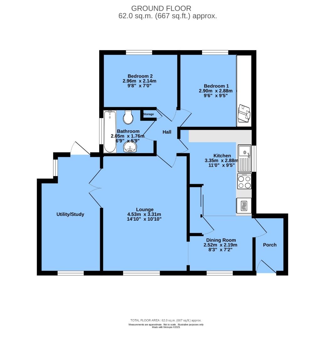 65, Brookfield Park, Mill Lane, Chesterfield floorplan