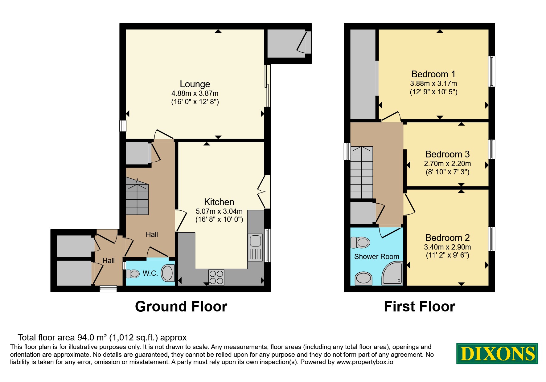 18, Blackmoor Croft, West Midlands floorplan