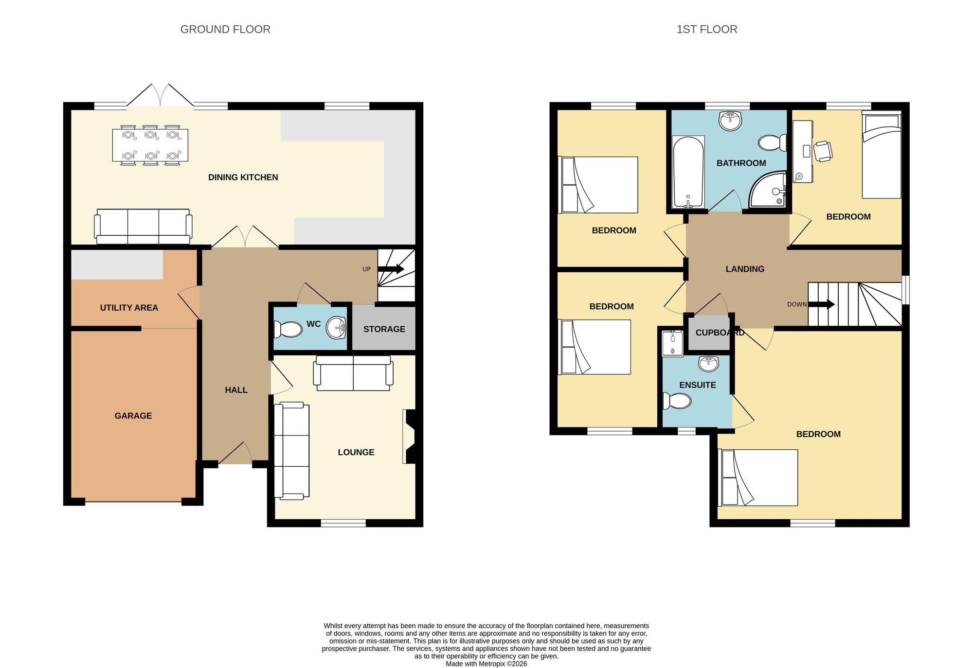 4 Chepstow Close, Carlisle floorplan