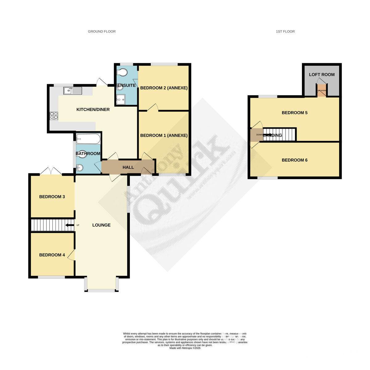 45, Meynell Avenue, Canvey Island floorplan