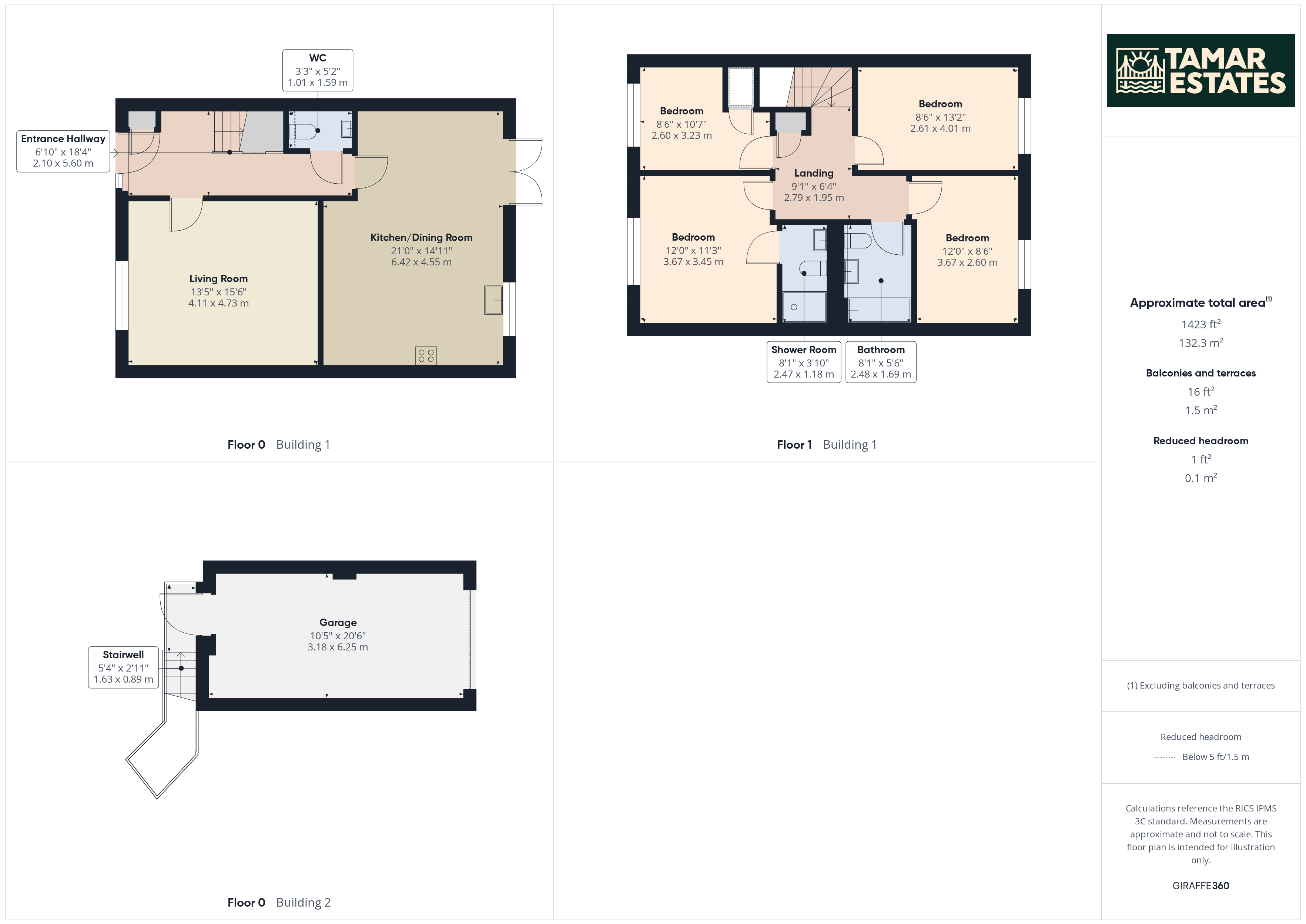 19, Bal Road, Cornwall floorplan