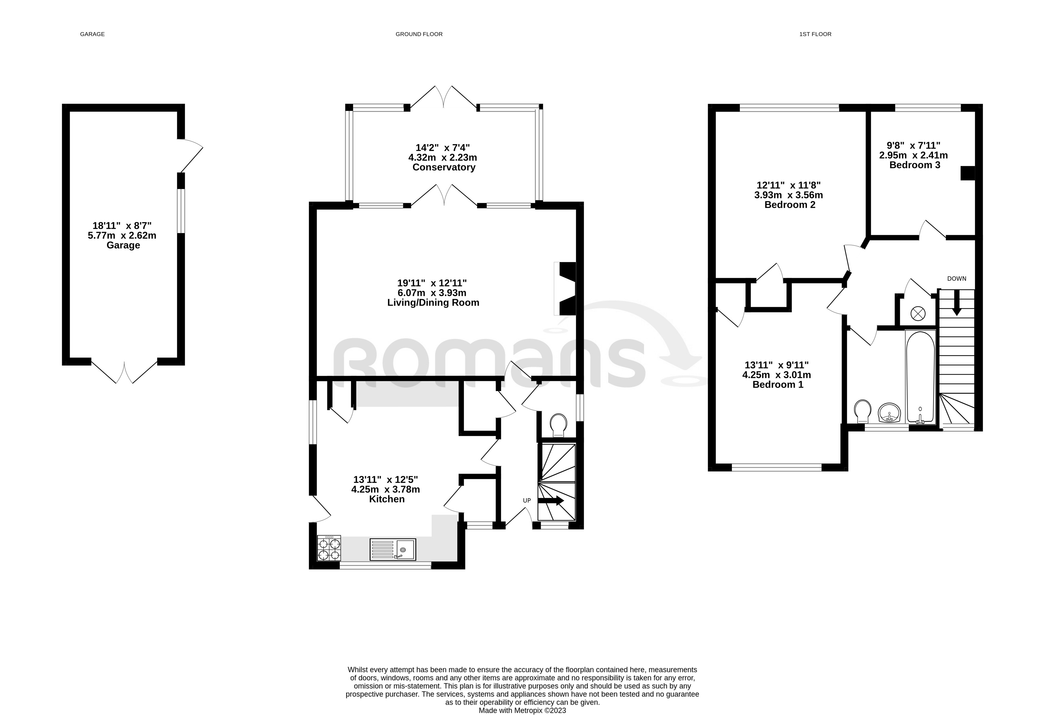 Evendons Lane, Wokingham RG41, 3 bedroom detached house for sale