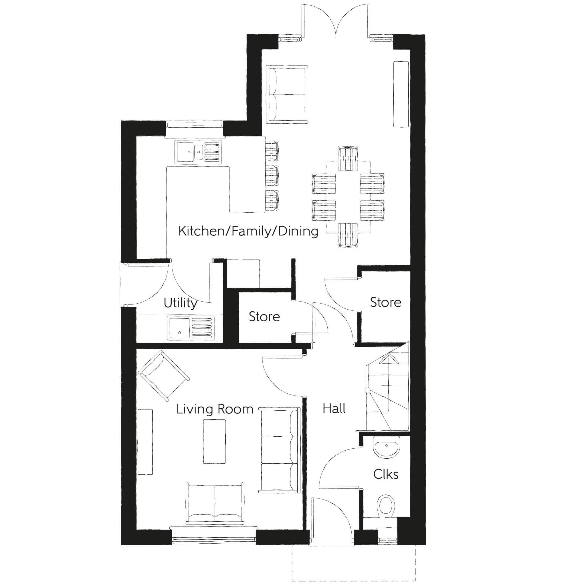 287, Flaxley Lane, Newark On Trent floorplan