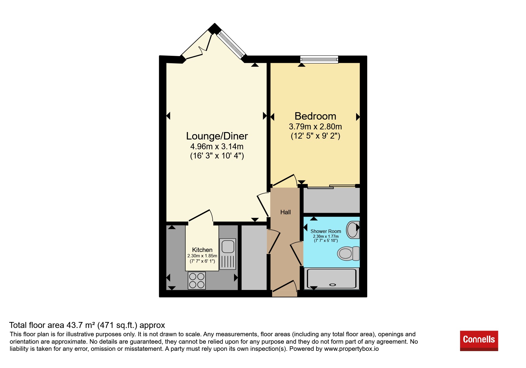 57, Roseacre Gardens, Welwyn Garden City floorplan