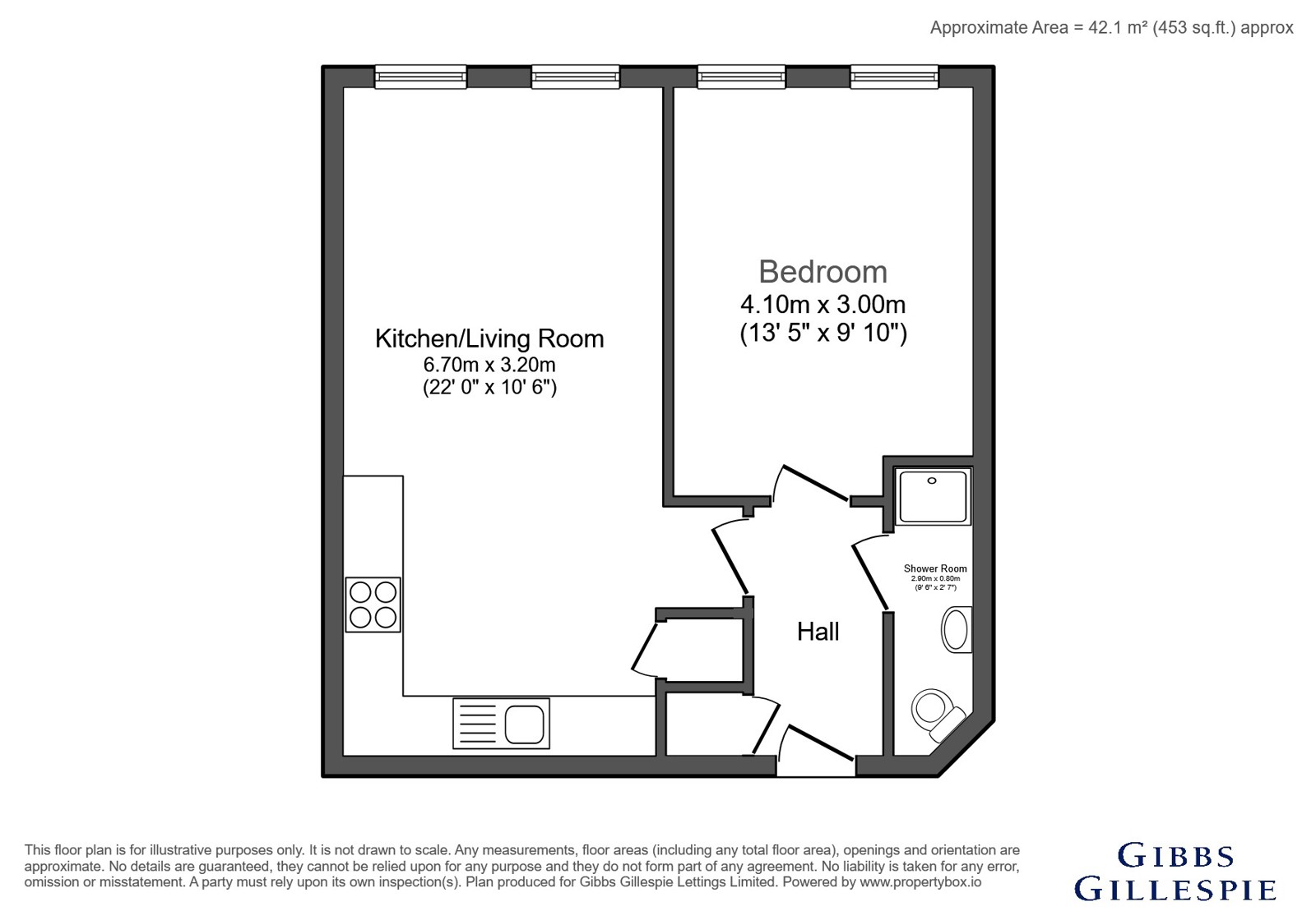 Apartment 4, 93-95, High Street, Hertfordshire floorplan