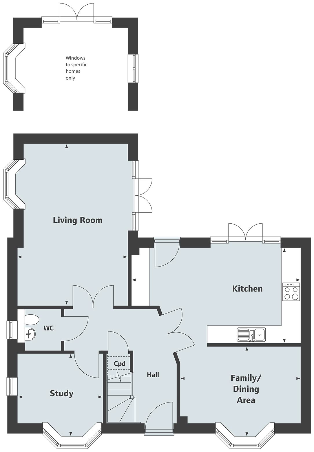 4 Bedrooms Detached house for sale in 