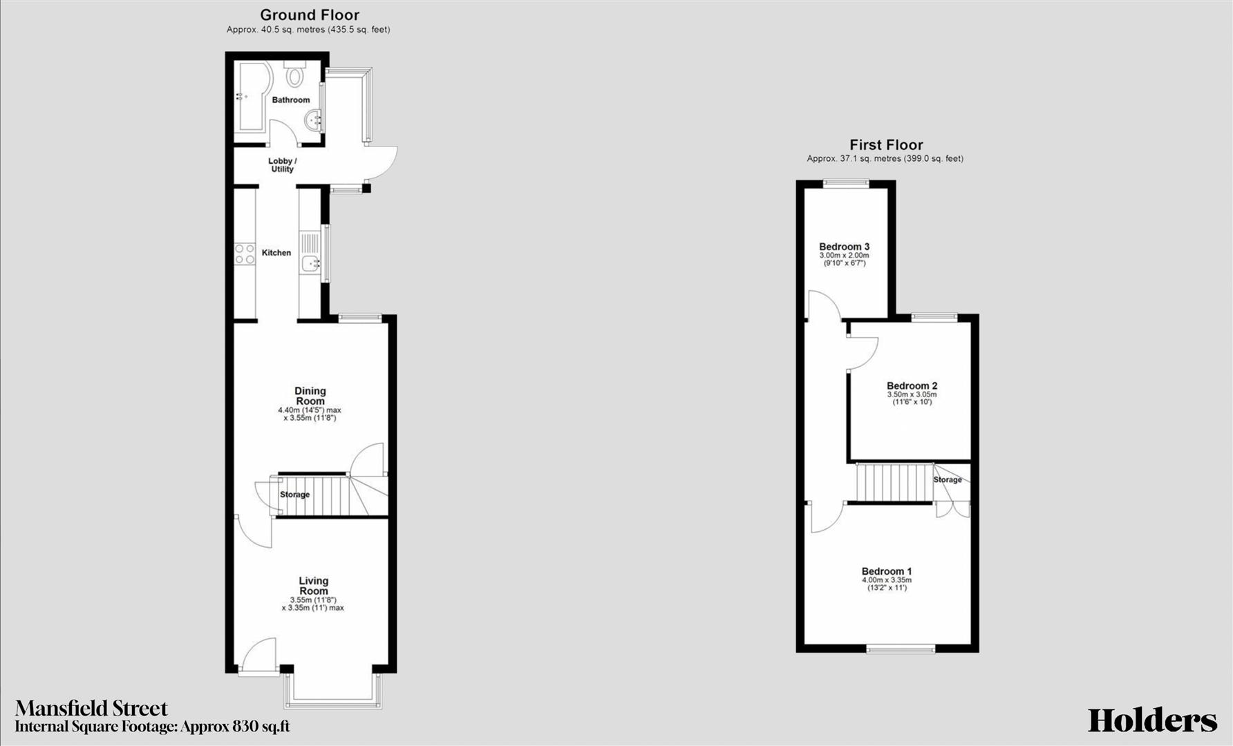 18, Mansfield Street, Loughborough floorplan