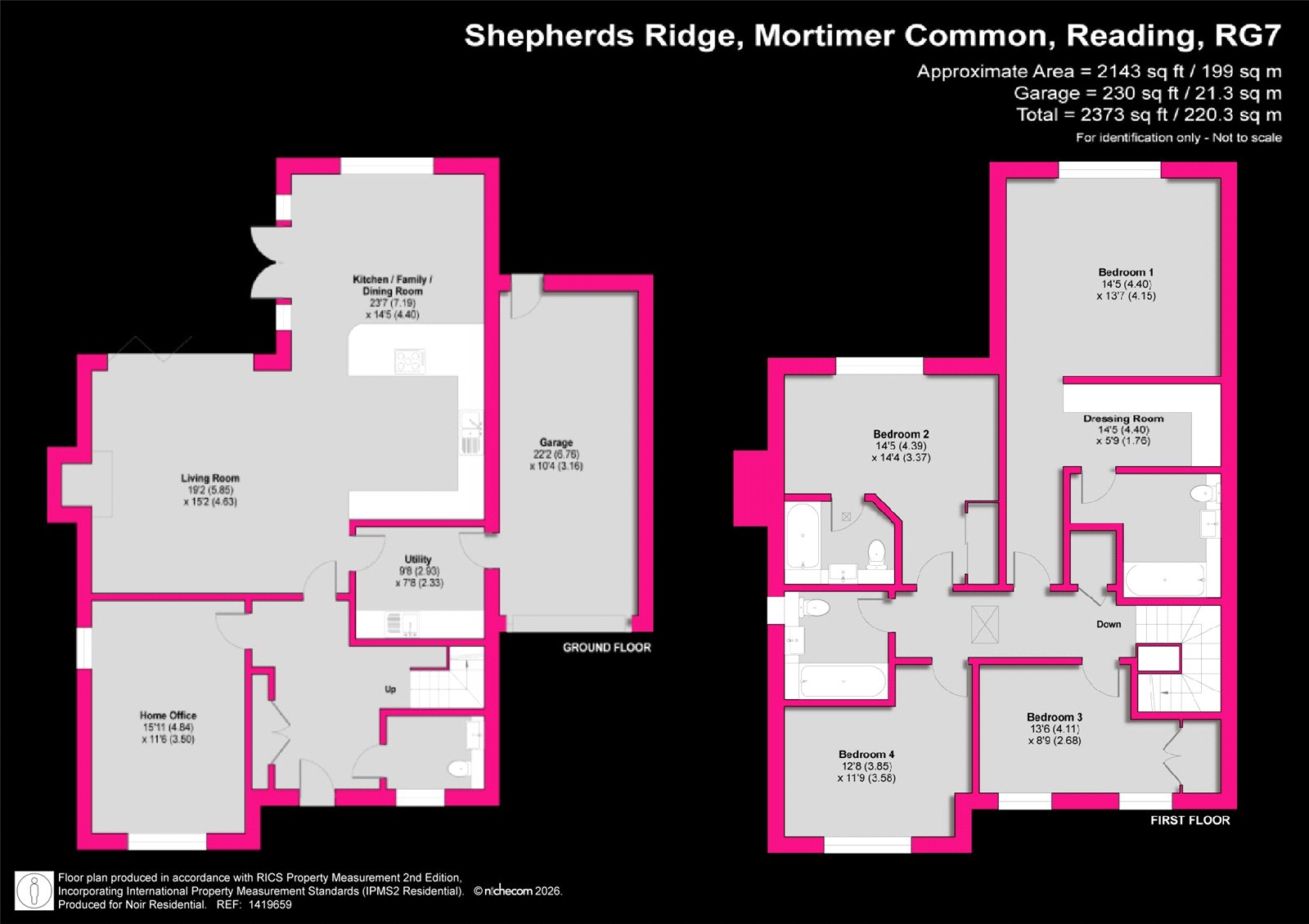 Plot 57,, Shepherds Ridge, Reading floorplan
