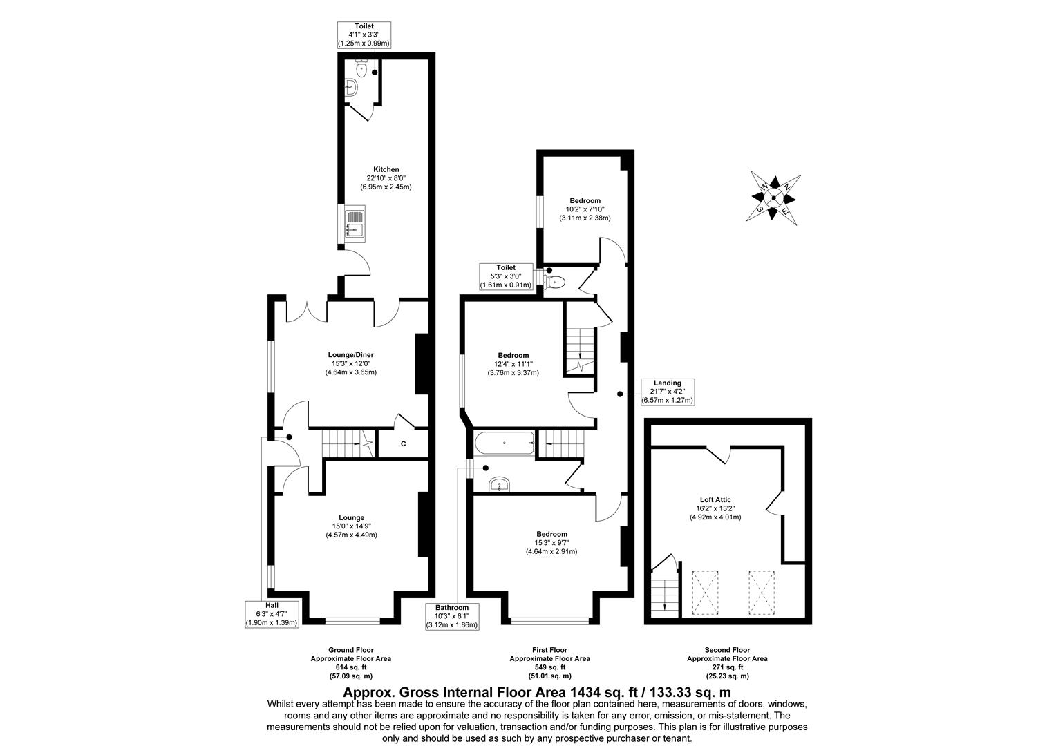 00, Ellen Avenue, Stockton-On-Tees floorplan