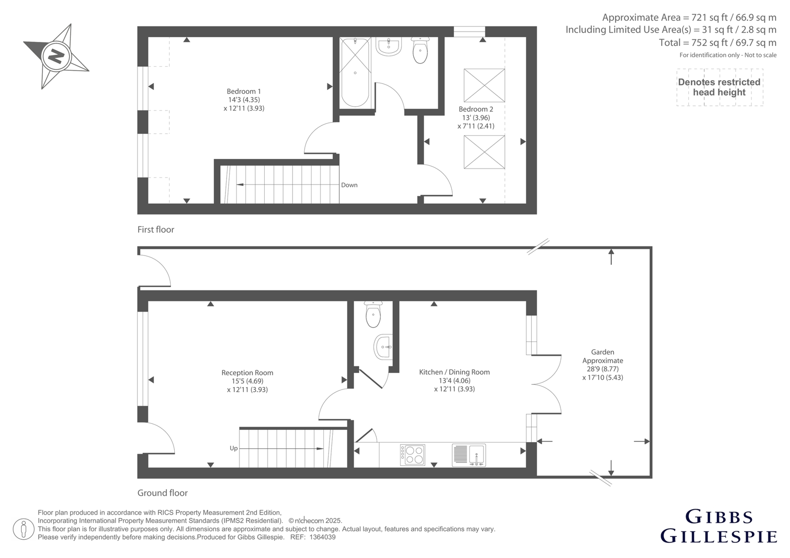 26a, Edwards Avenue, Middlesex floorplan