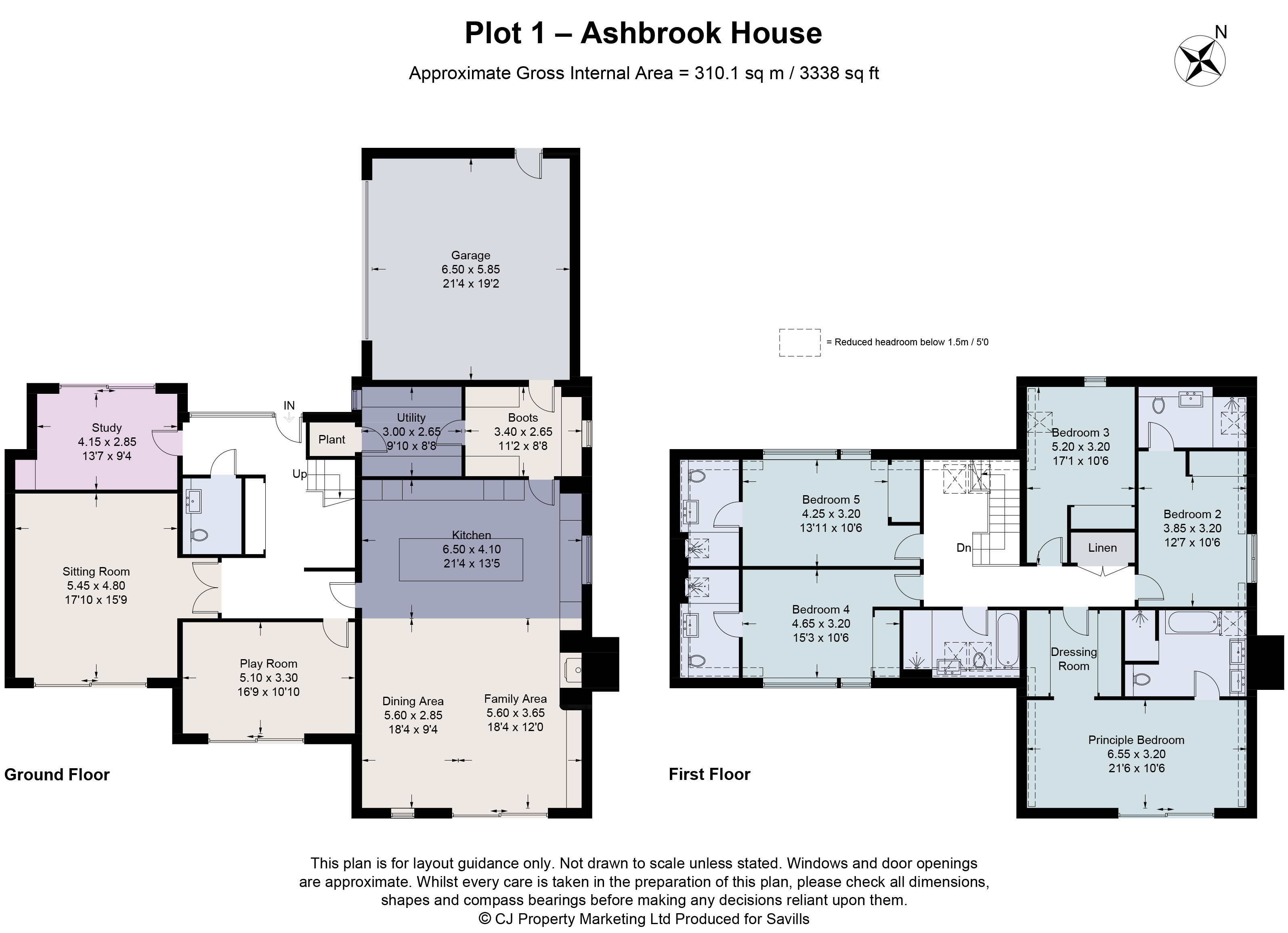 Ashbrook House, Yarnells Hill, Oxfordshire floorplan