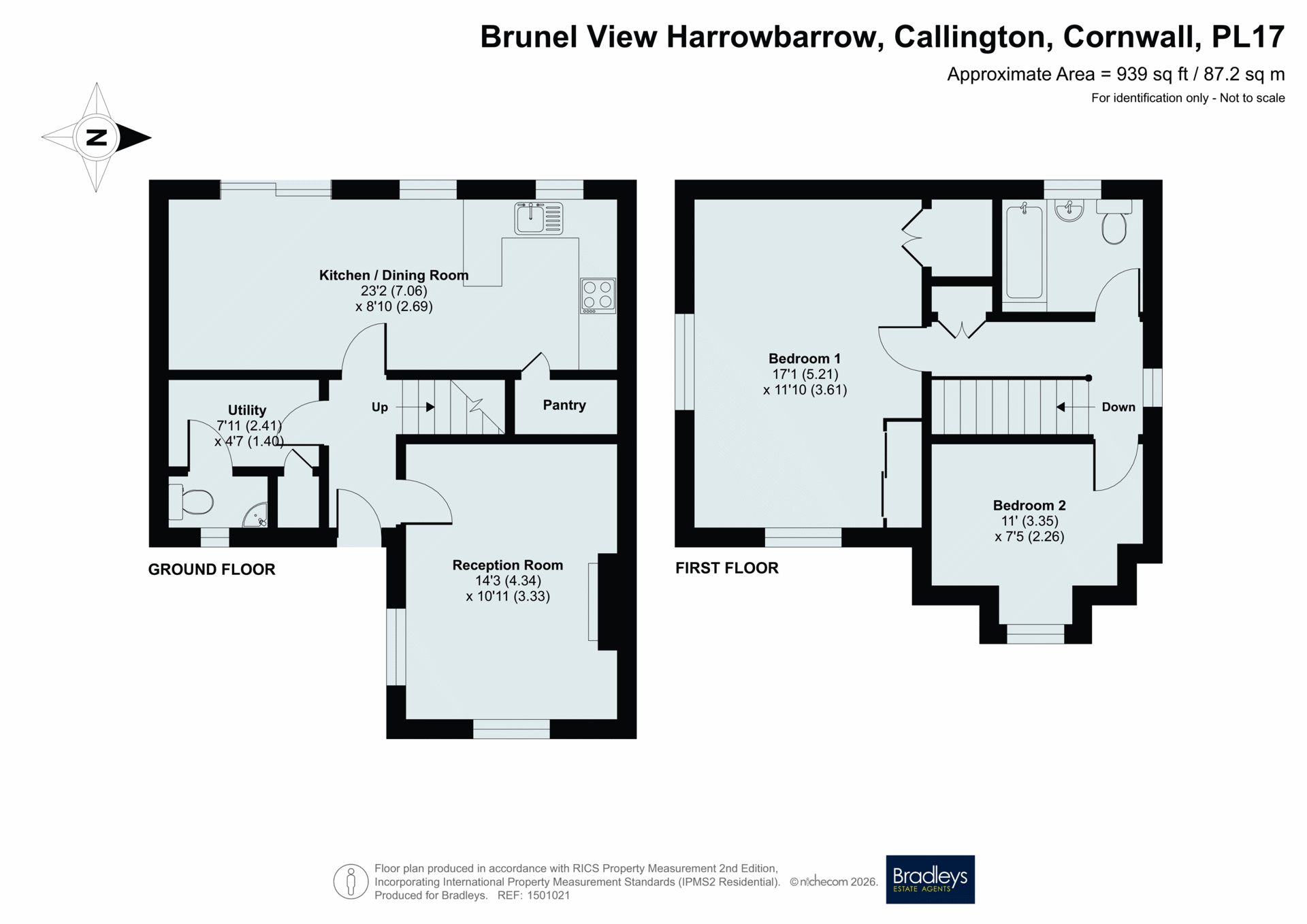 Brunel View,, Harrowbarrow, Cornwall floorplan