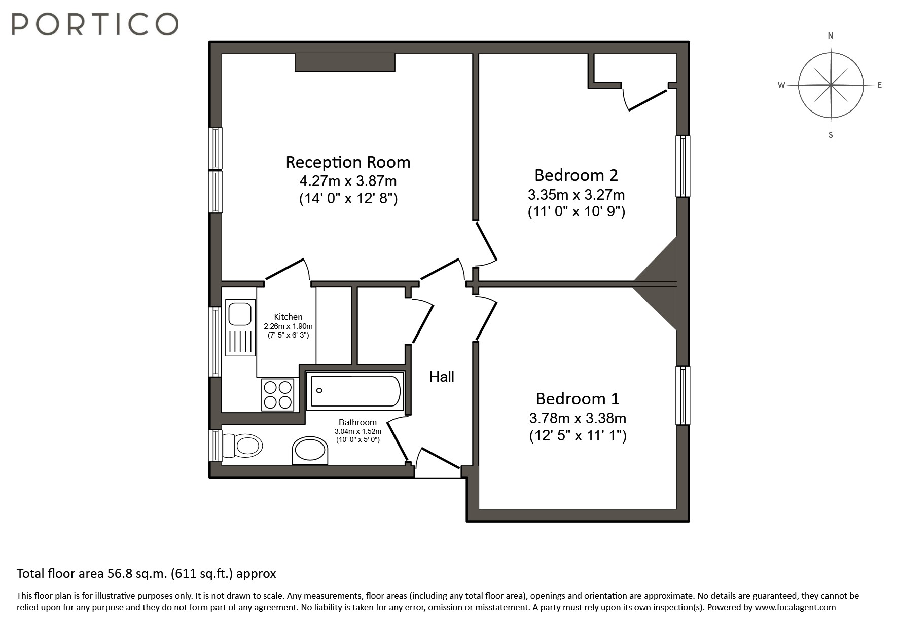22, Cromwell Avenue, London floorplan