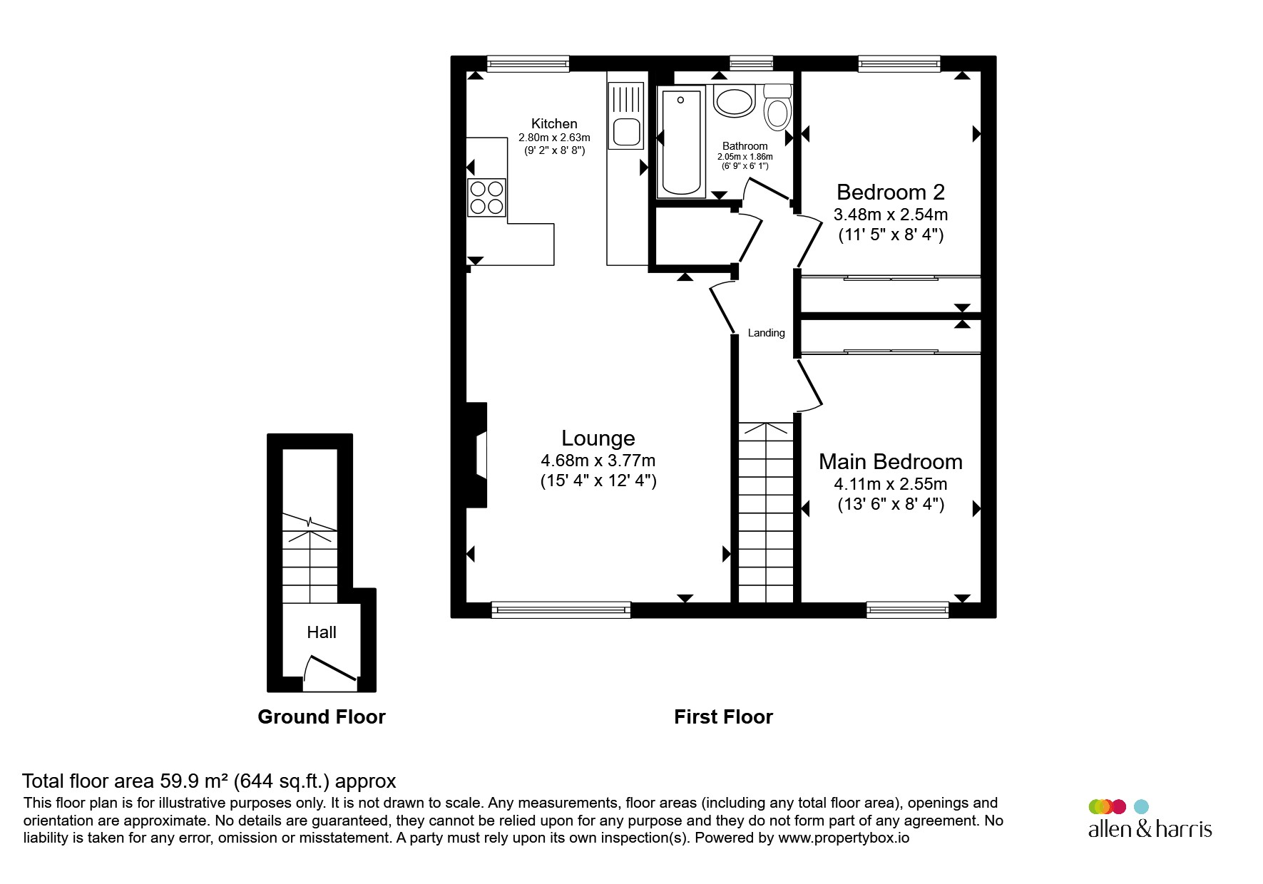 Lochview Drive, Glasgow floorplan