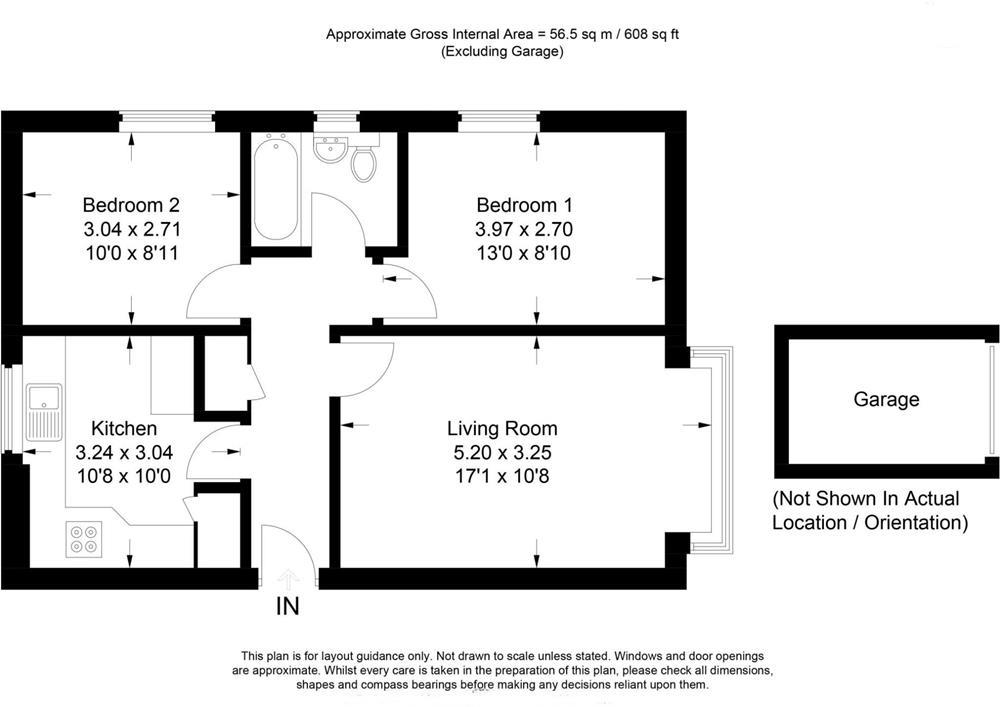 17 Rowan House, Blind Lane, Bourne End floorplan