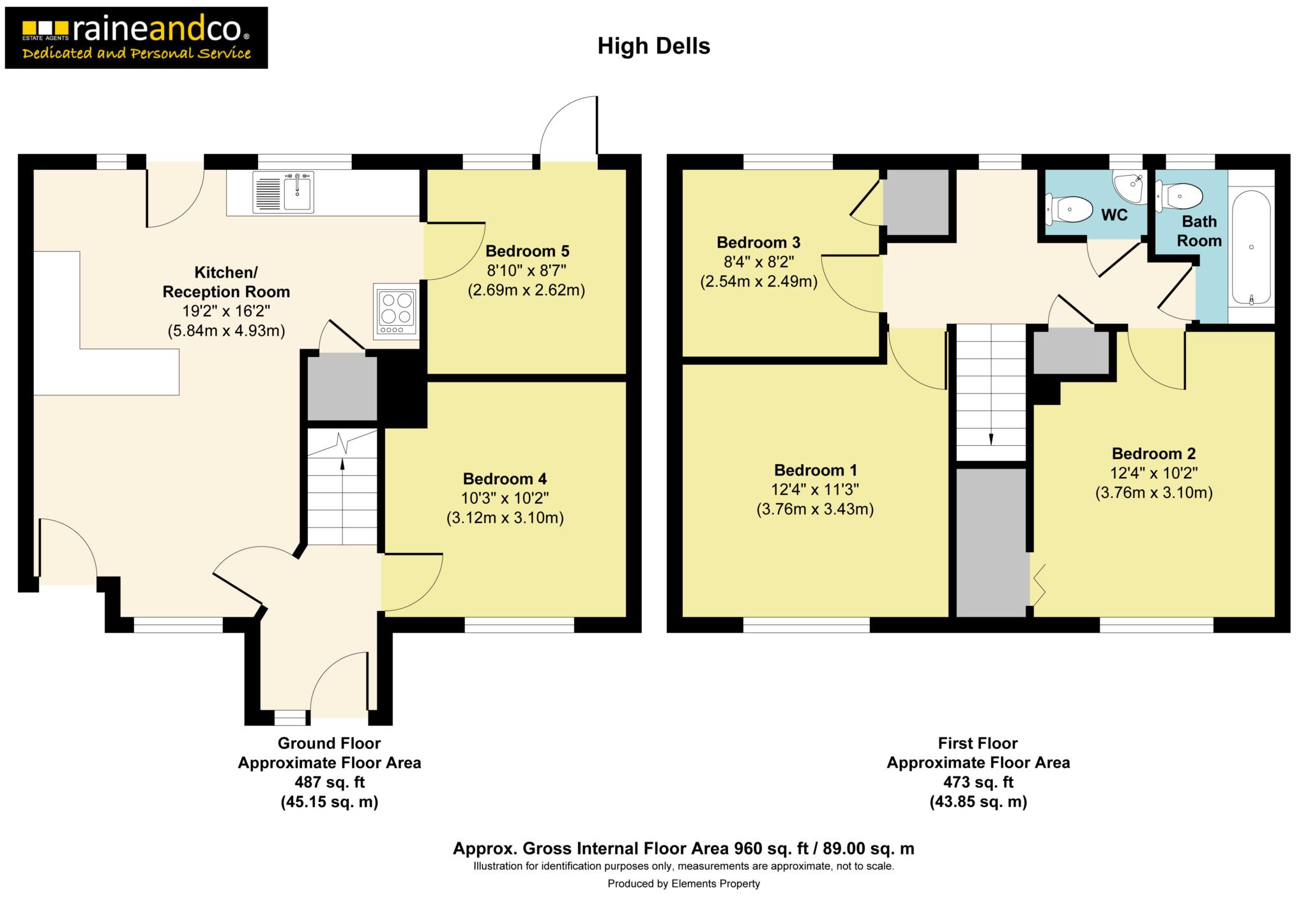 69, High Dells, Hatfield floorplan
