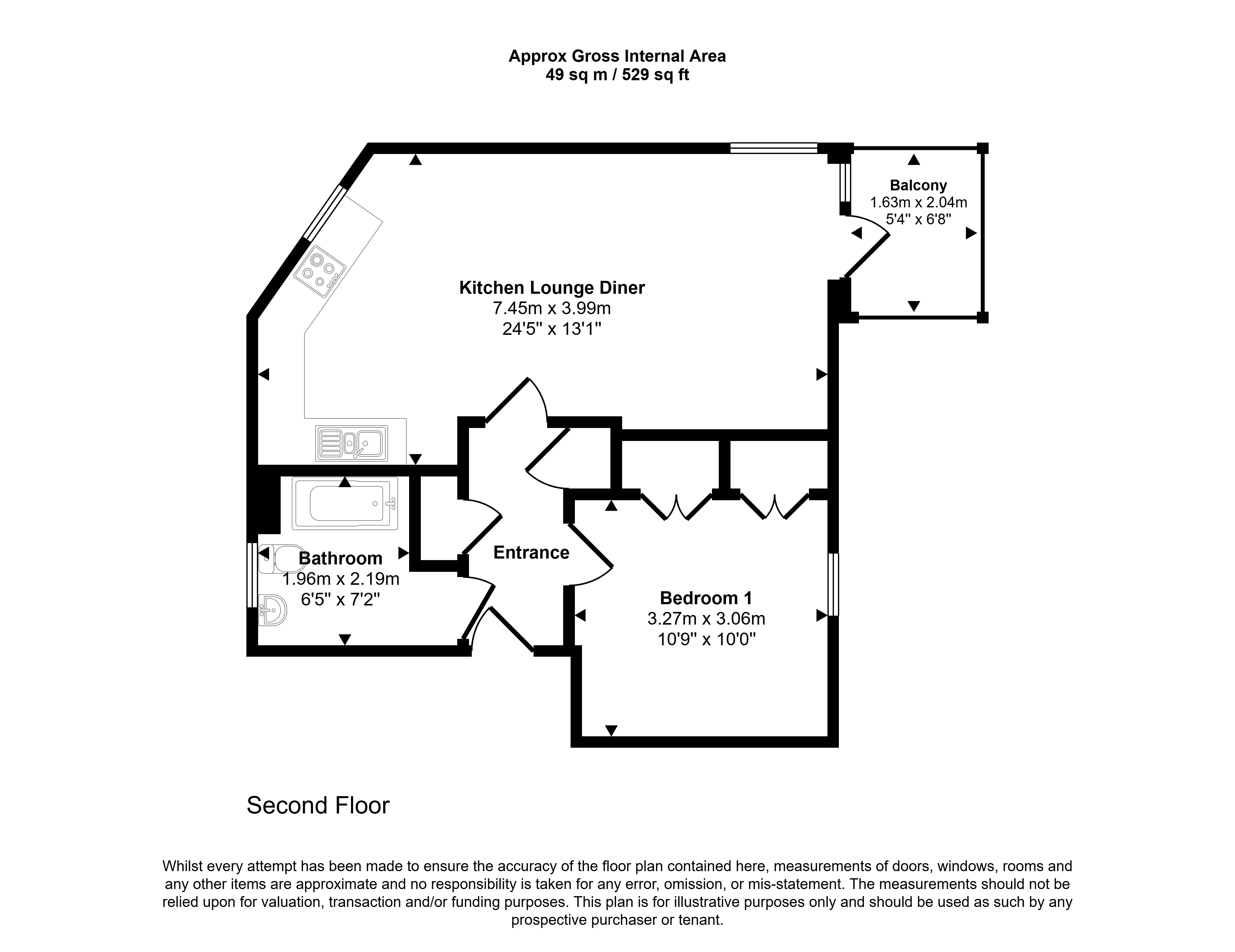 110, Bridgwater Road, Ruislip floorplan